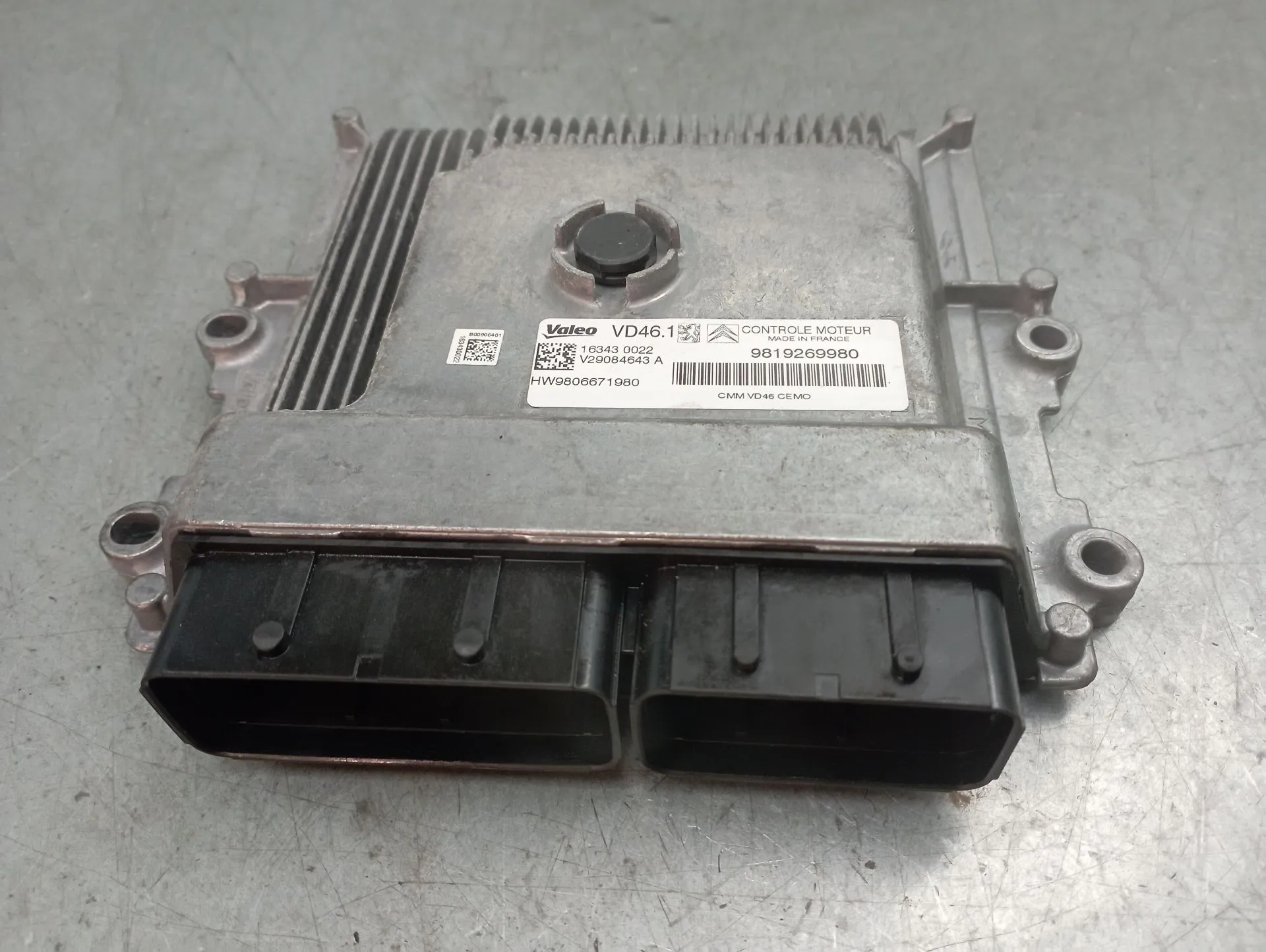 Centralina motor / ECU CITROËN C3 III (SX)