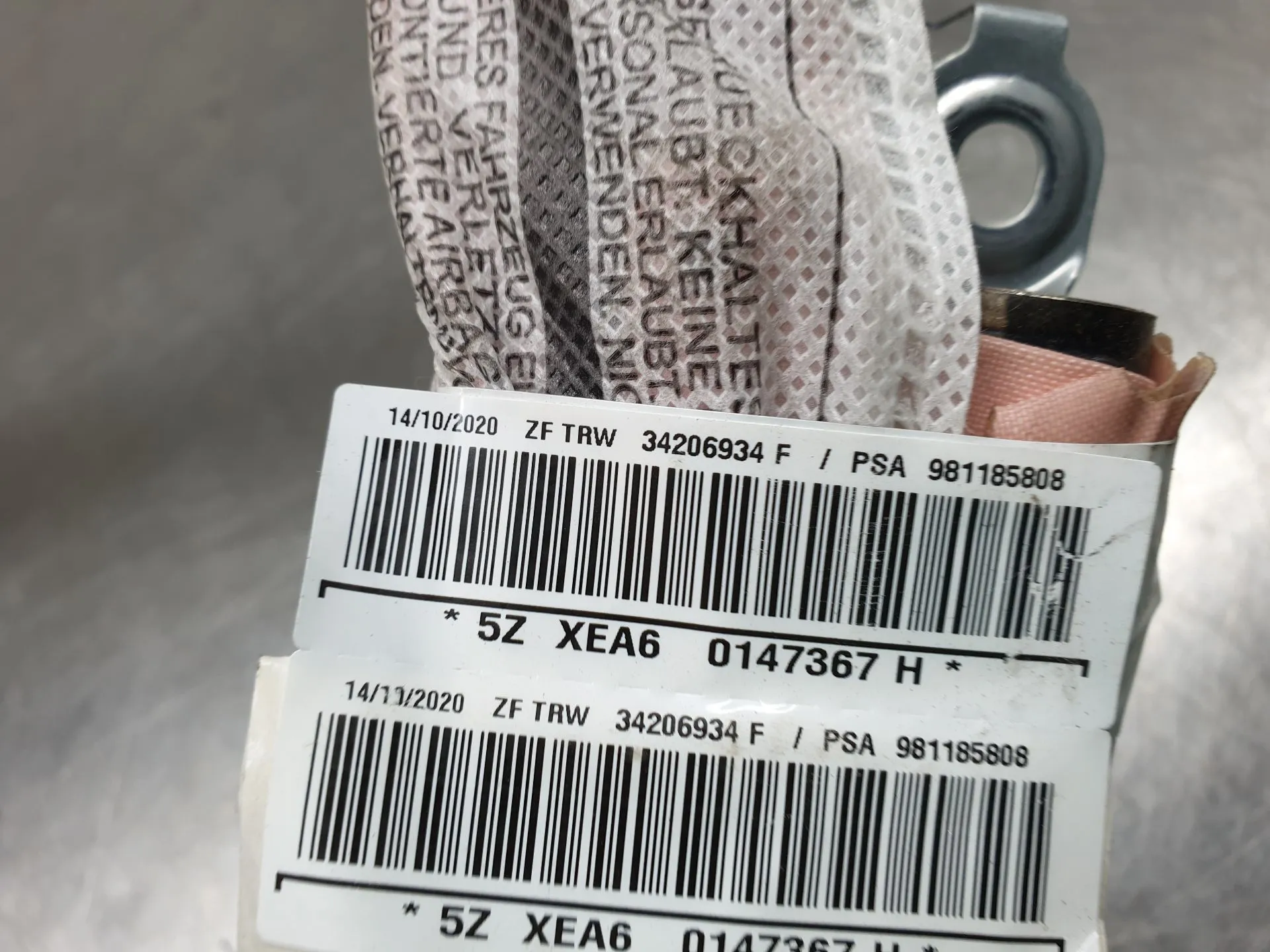 Airbag Rideau Guache CITROËN C3 III (SX) Imagem-2