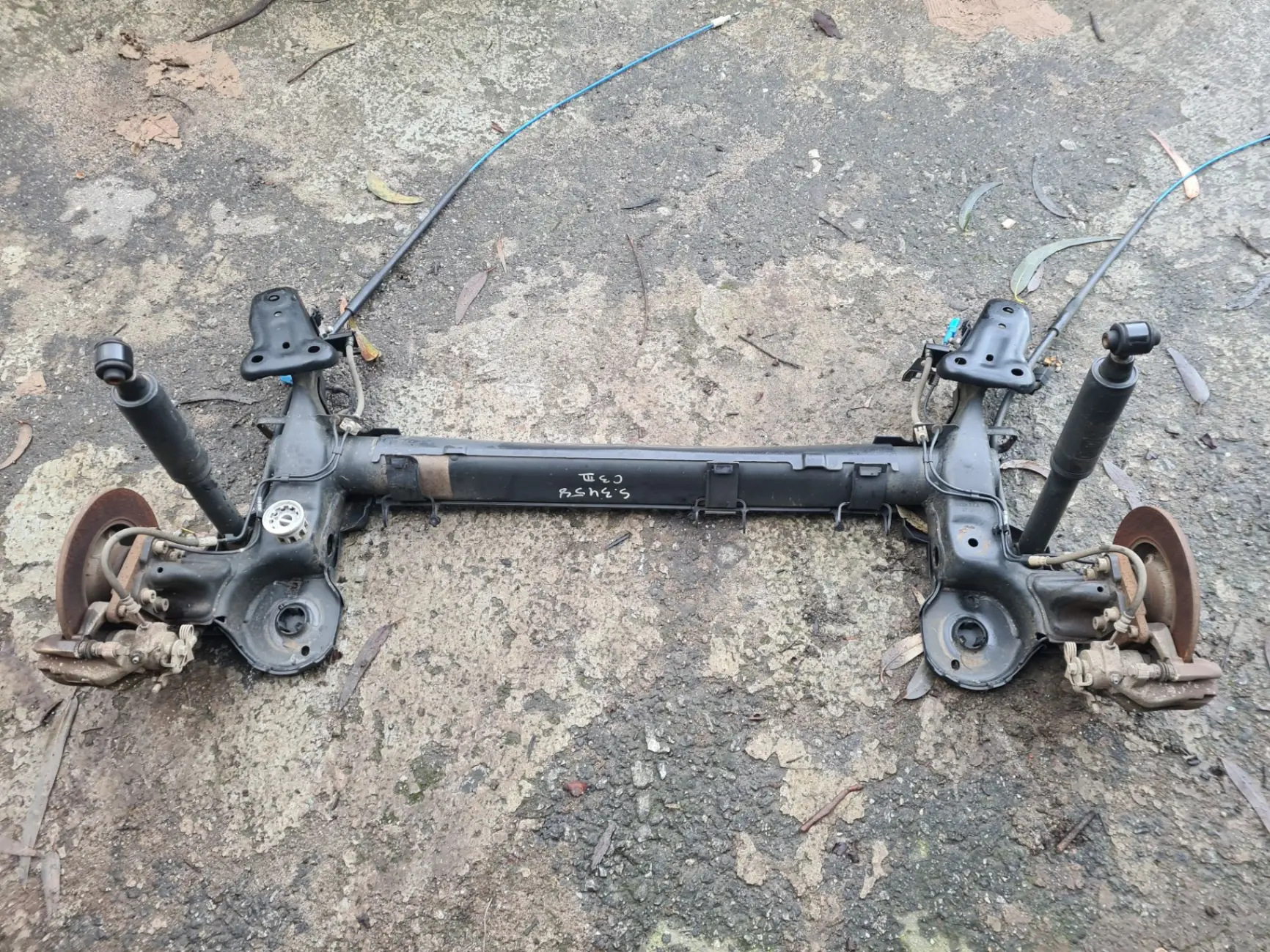 Essieu arrière à disques CITROËN C3 III (SX)