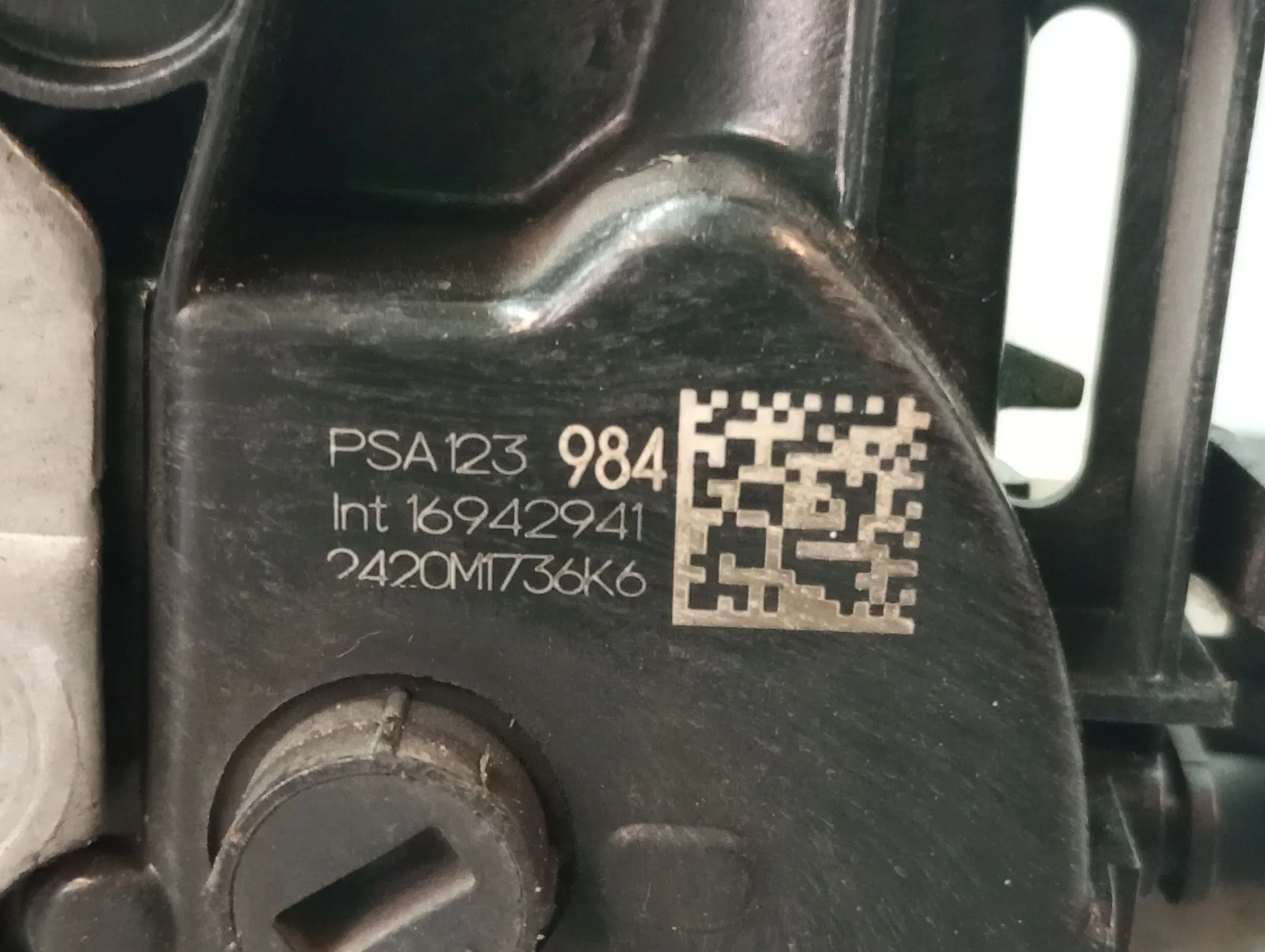 Cerradura / cierre puerta trasera derecha CITROËN C3 III (SX) Imagem-3