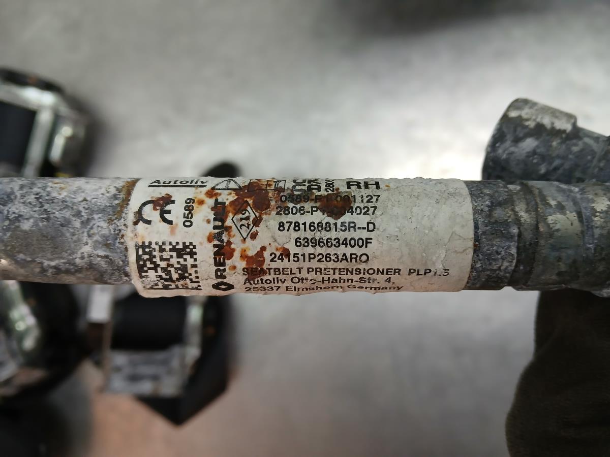 Pré-tensor cinto frente direito RENAULT Clio V (BF_) Imagem-5