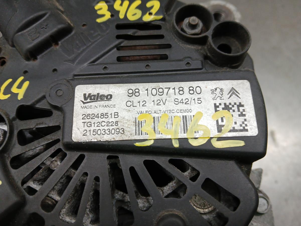 Alternador CITROËN C4 Cactus Imagem-5