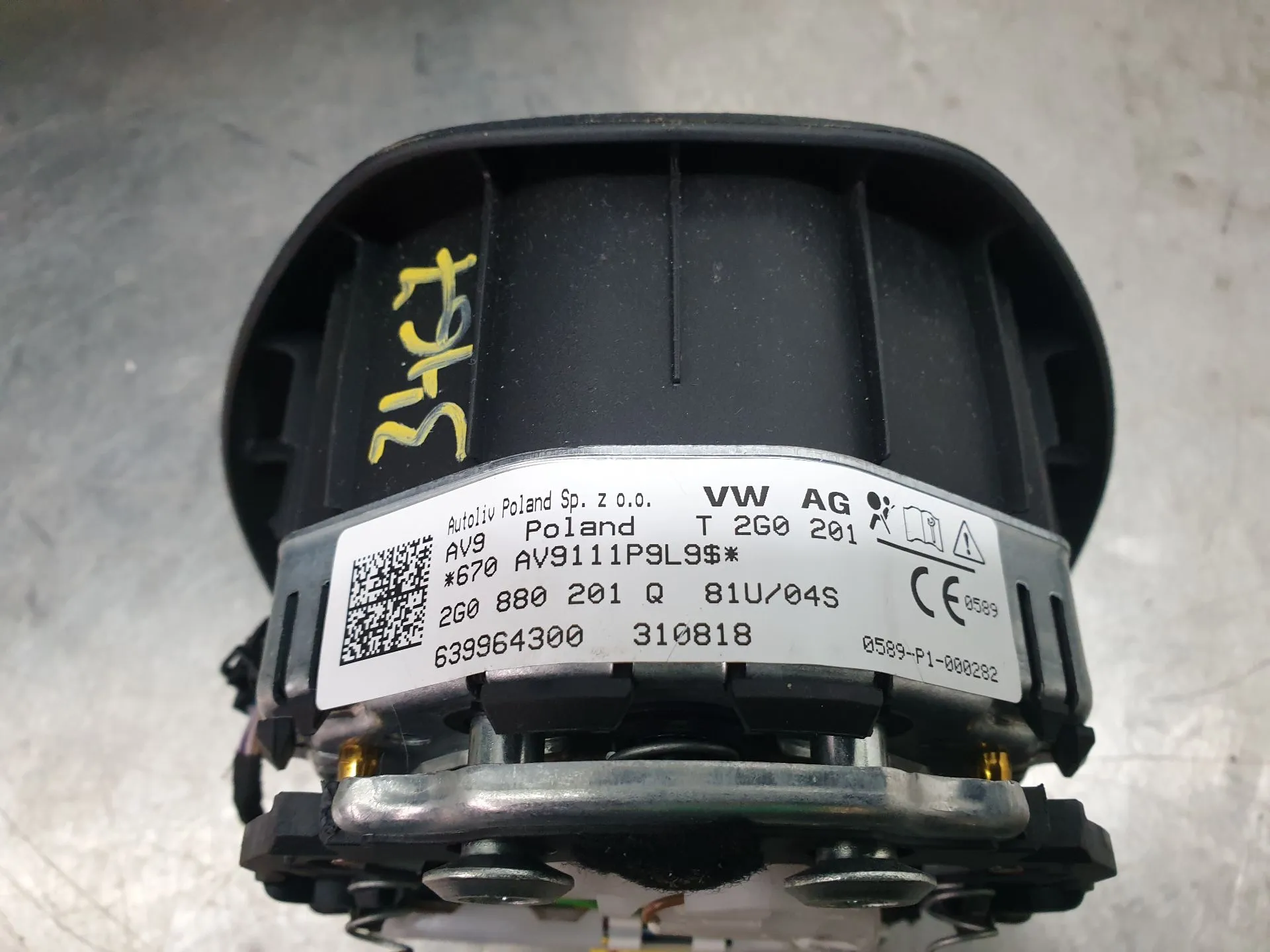 Kit de airbags VOLKSWAGEN Polo (AW1) Imagem-9