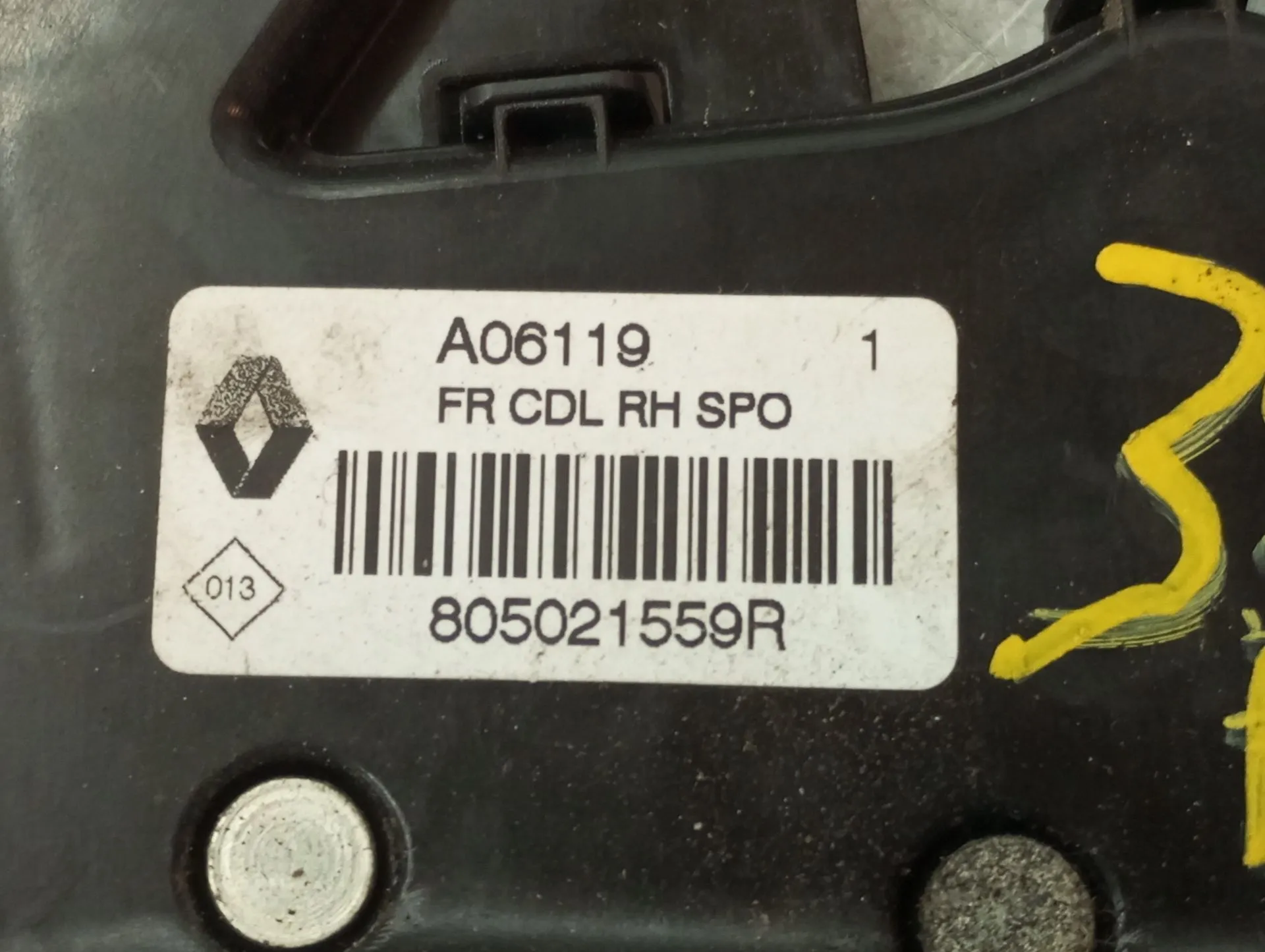 Fechadura / fecho porta frente direito RENAULT Megane IV (B9A/M_) Imagem-3