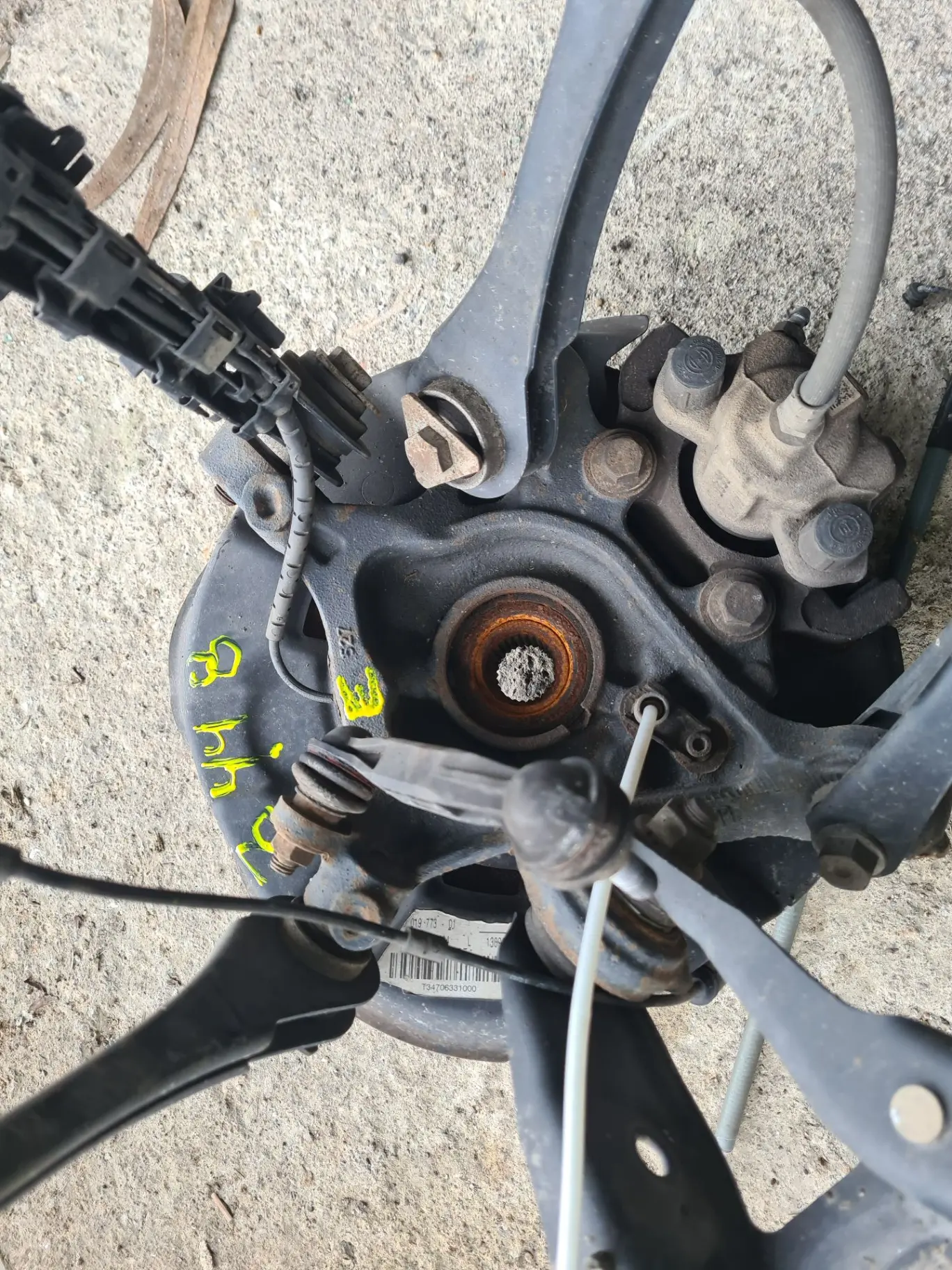 Fusée arrière gauche BMW 1 (F20)