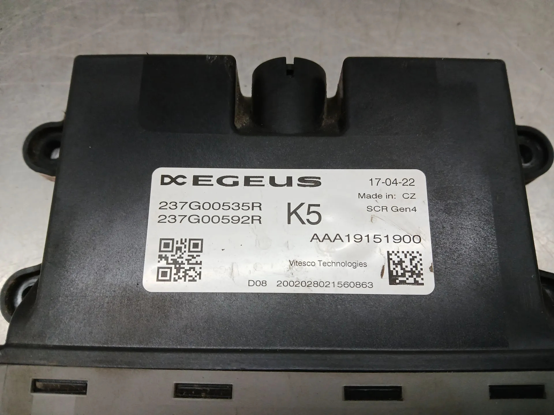 Comfort Unit Module RENAULT Megane IV Grandtour (K9A/M_) Imagem-3