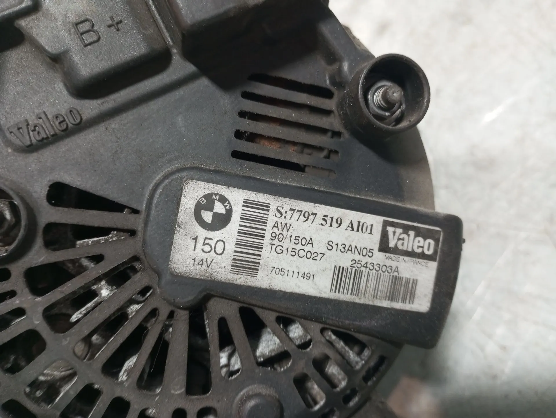 Alternador BMW 3 (E90) Imagem-3