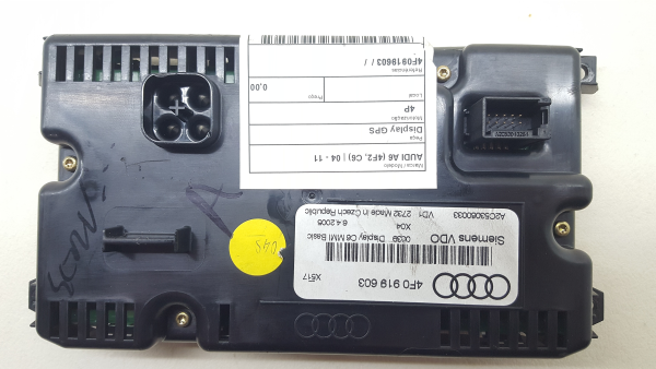 Display / ecrã de informações AUDI A6 (4F2, C6) Imagem-3