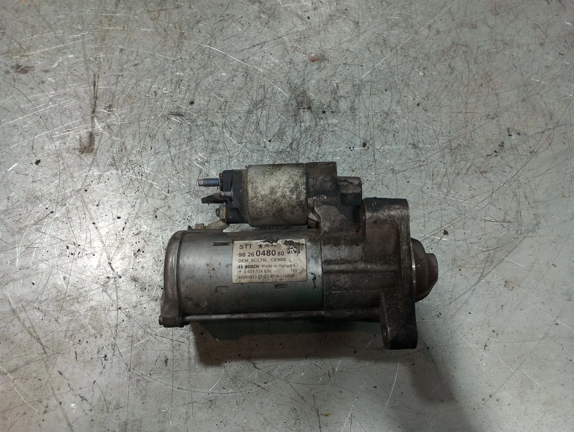 Motor de arranque PEUGEOT Boxer
