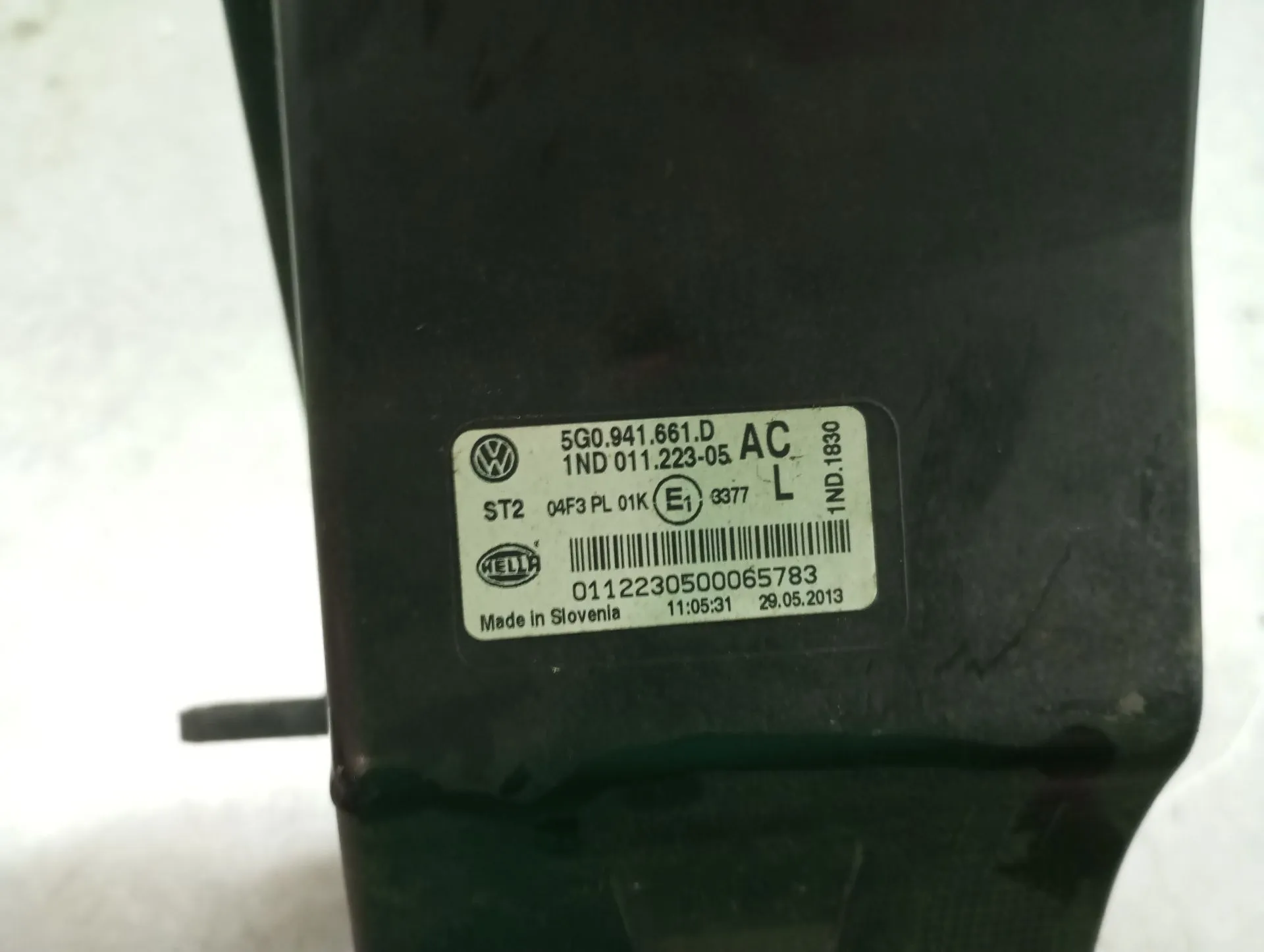 Feu antibrouillard Avant Gauche VOLKSWAGEN Golf VII (5G1, BQ1, BE1, BE2) Imagem-4