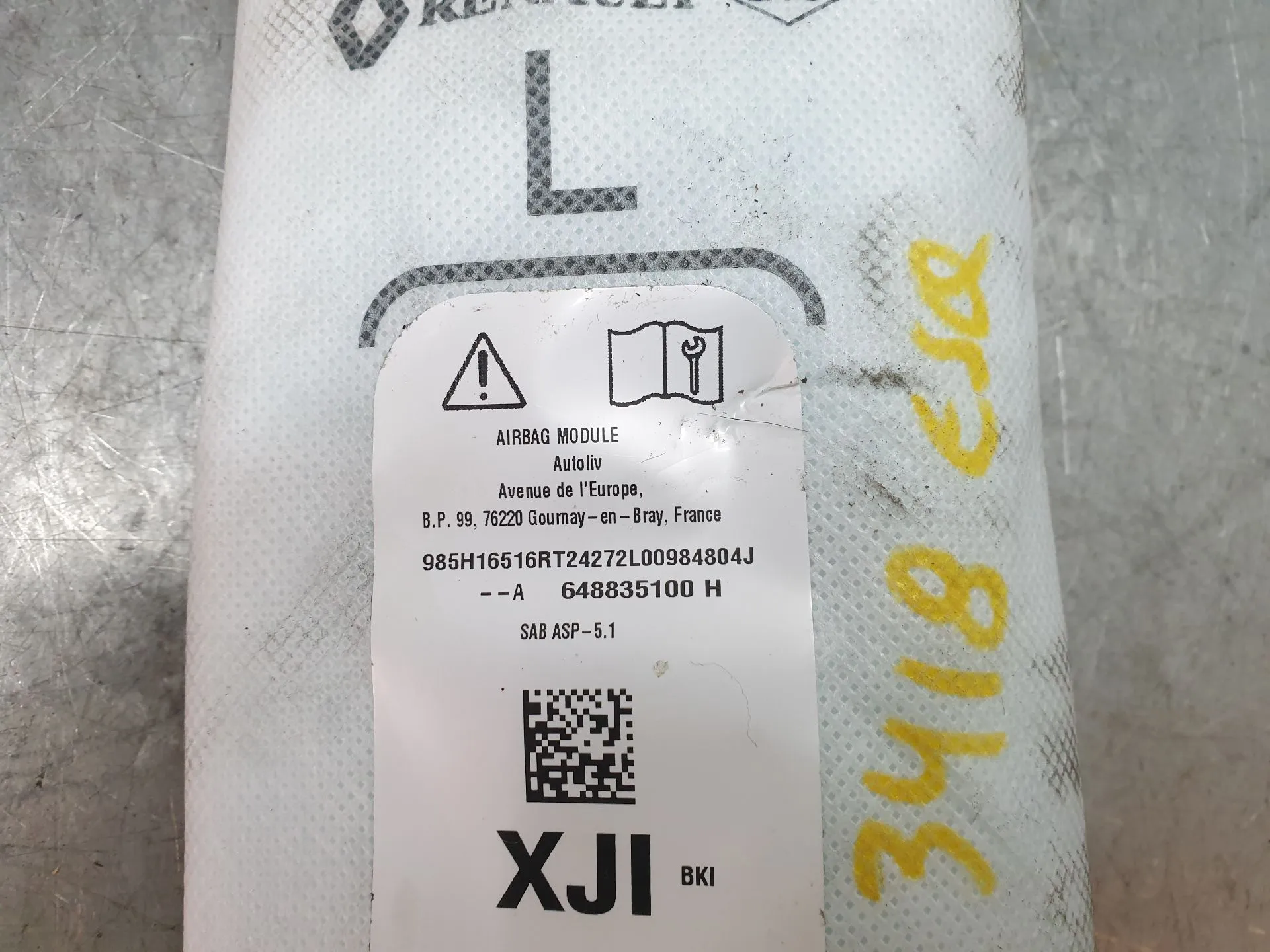 Airbag Izquierdo DACIA Sandero III Imagem-3