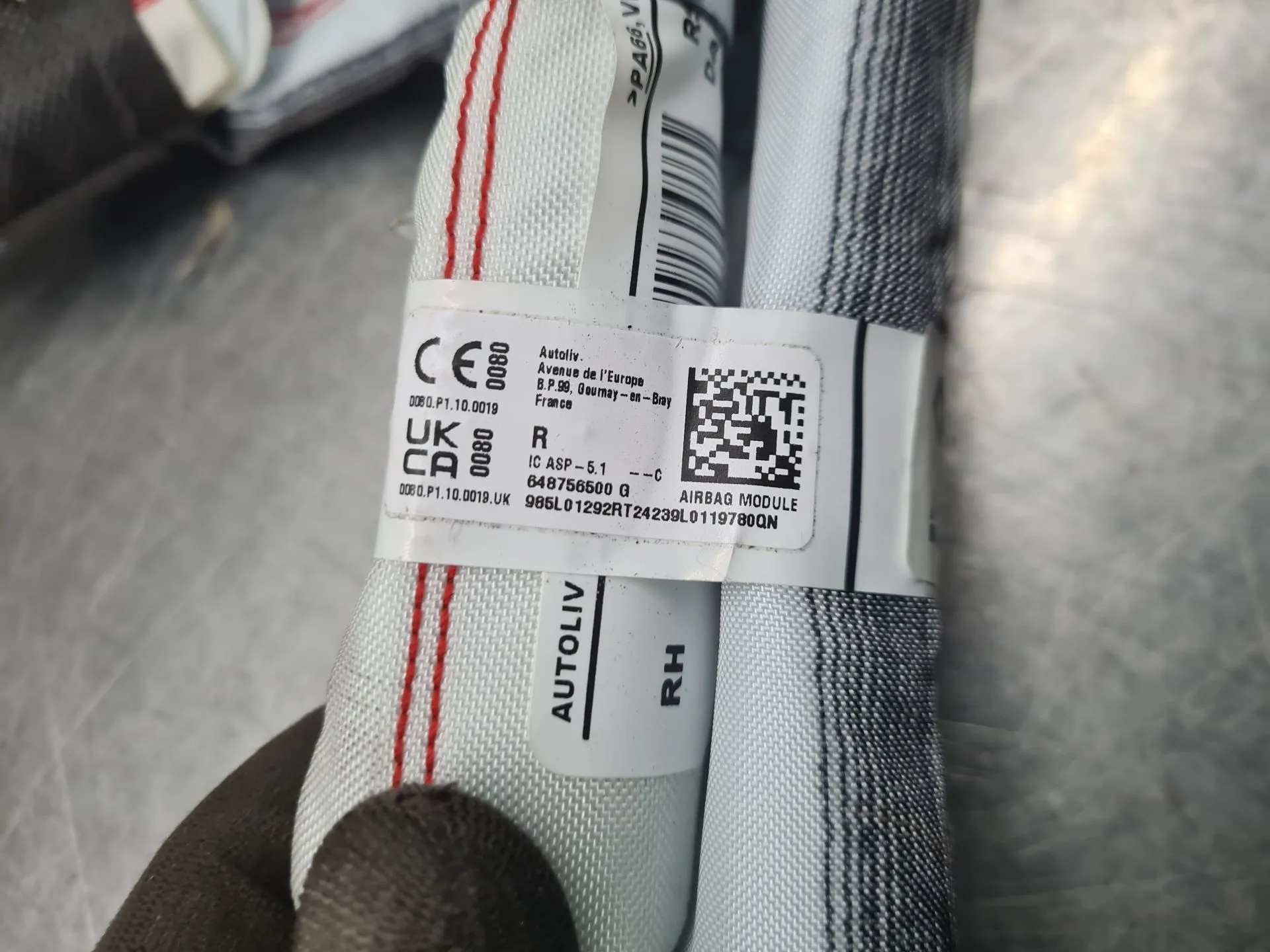 Airbag Rideau Droite DACIA Sandero III Imagem-2