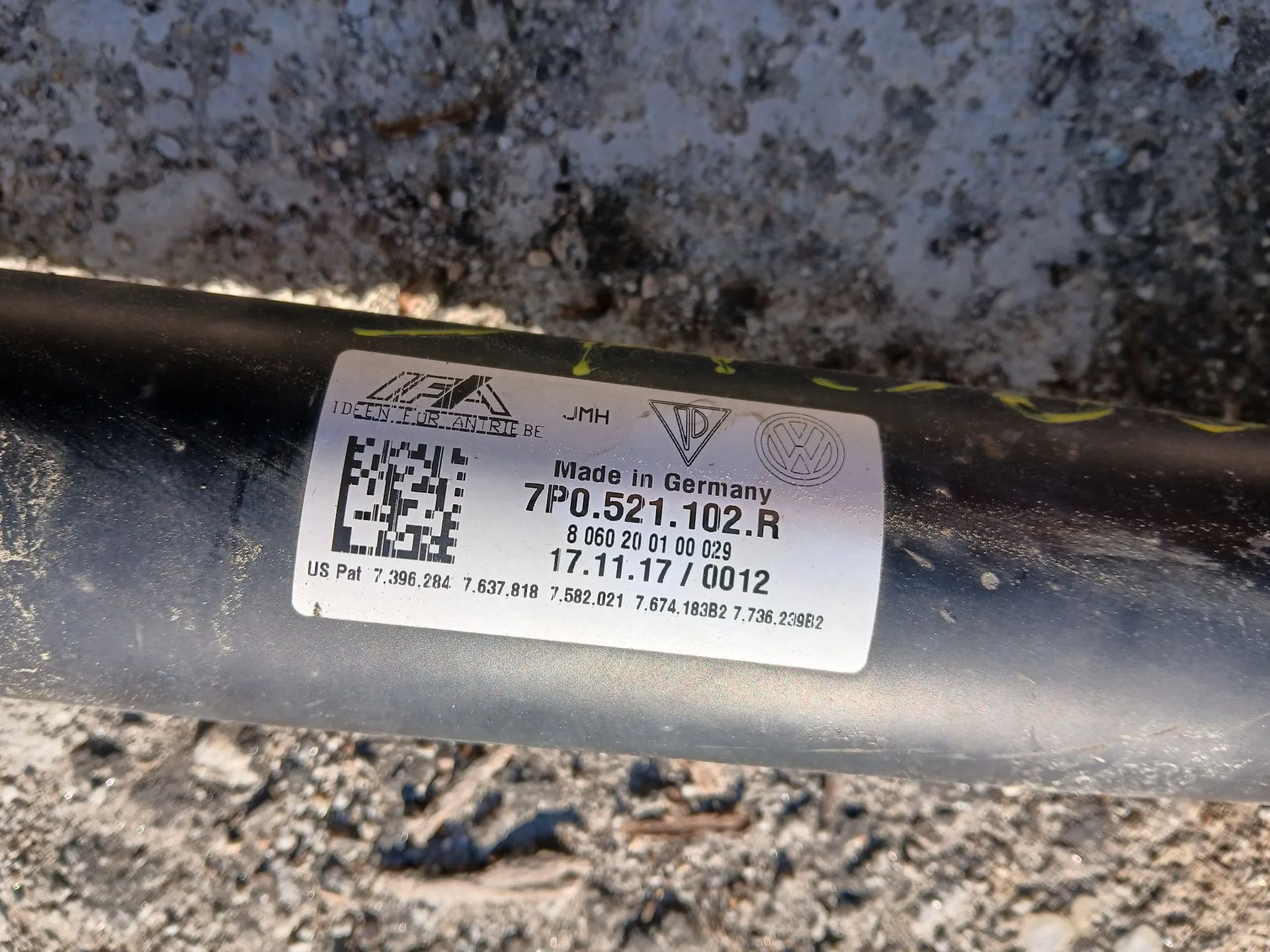 Transmissão central PORSCHE Cayenne (92A) Imagem-5