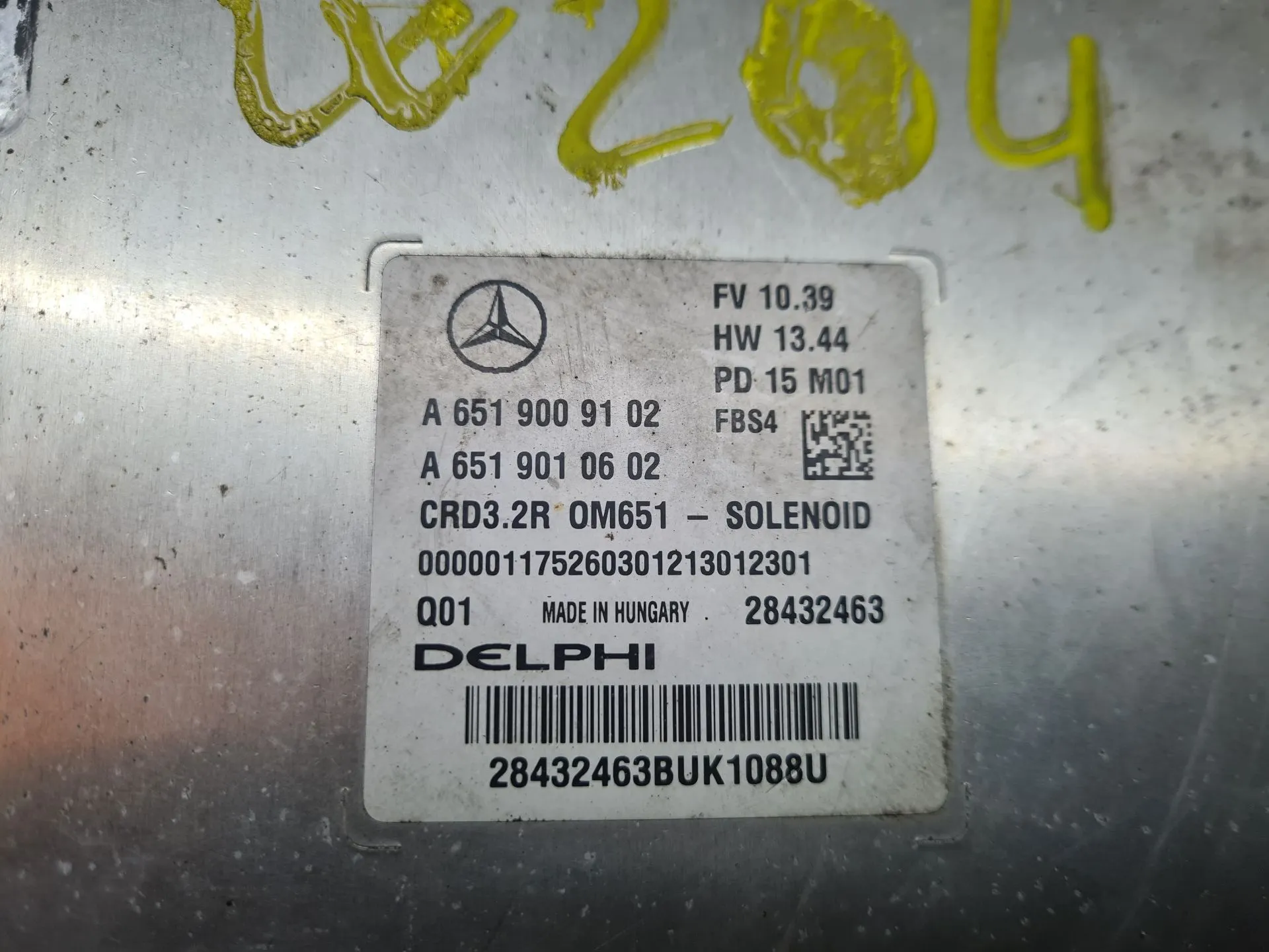 Centralina motor / ECU MERCEDES-BENZ Classe E (W212) Imagem-3