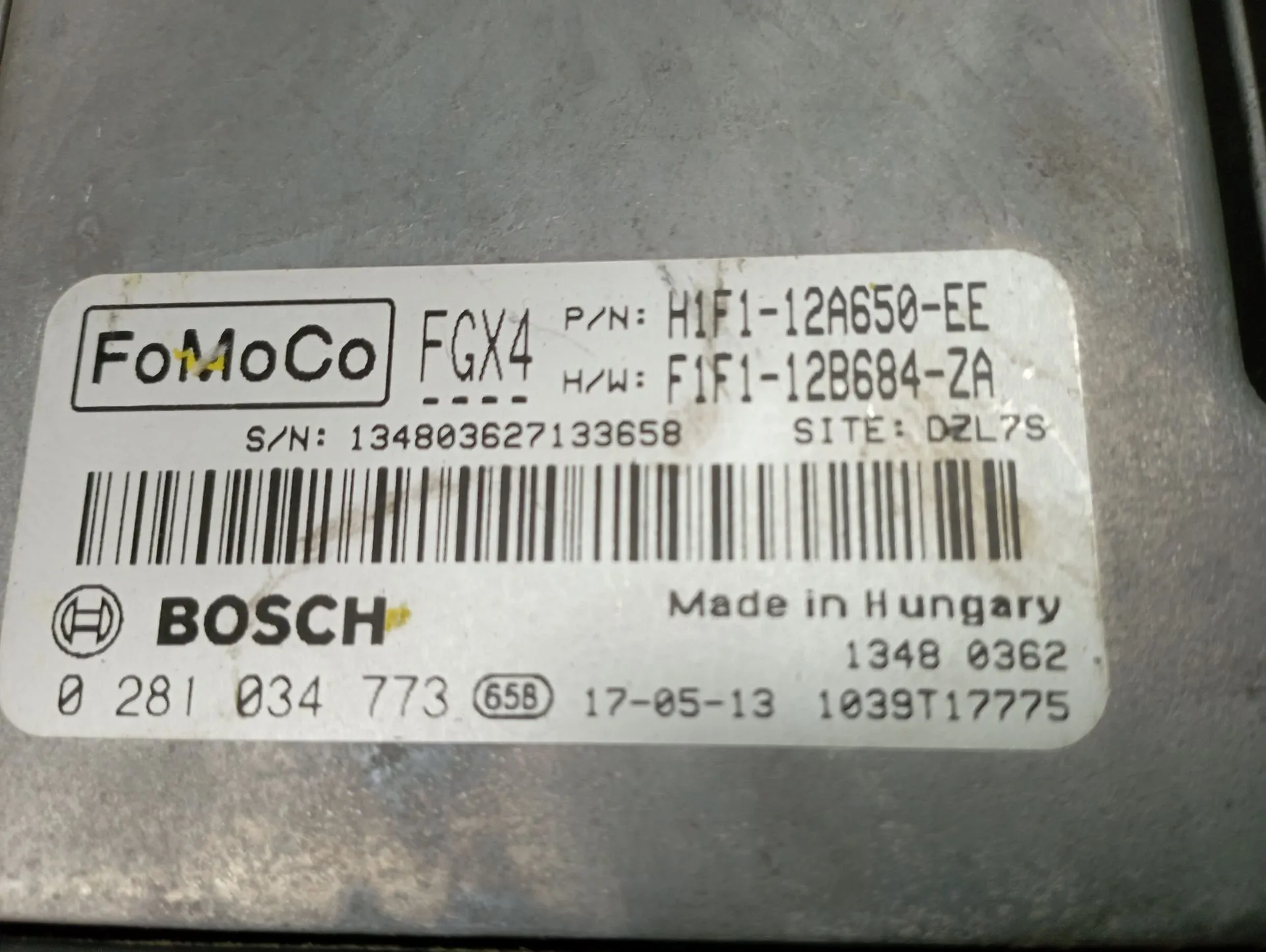 Centralina motor / ECU FORD Focus III Imagem-3