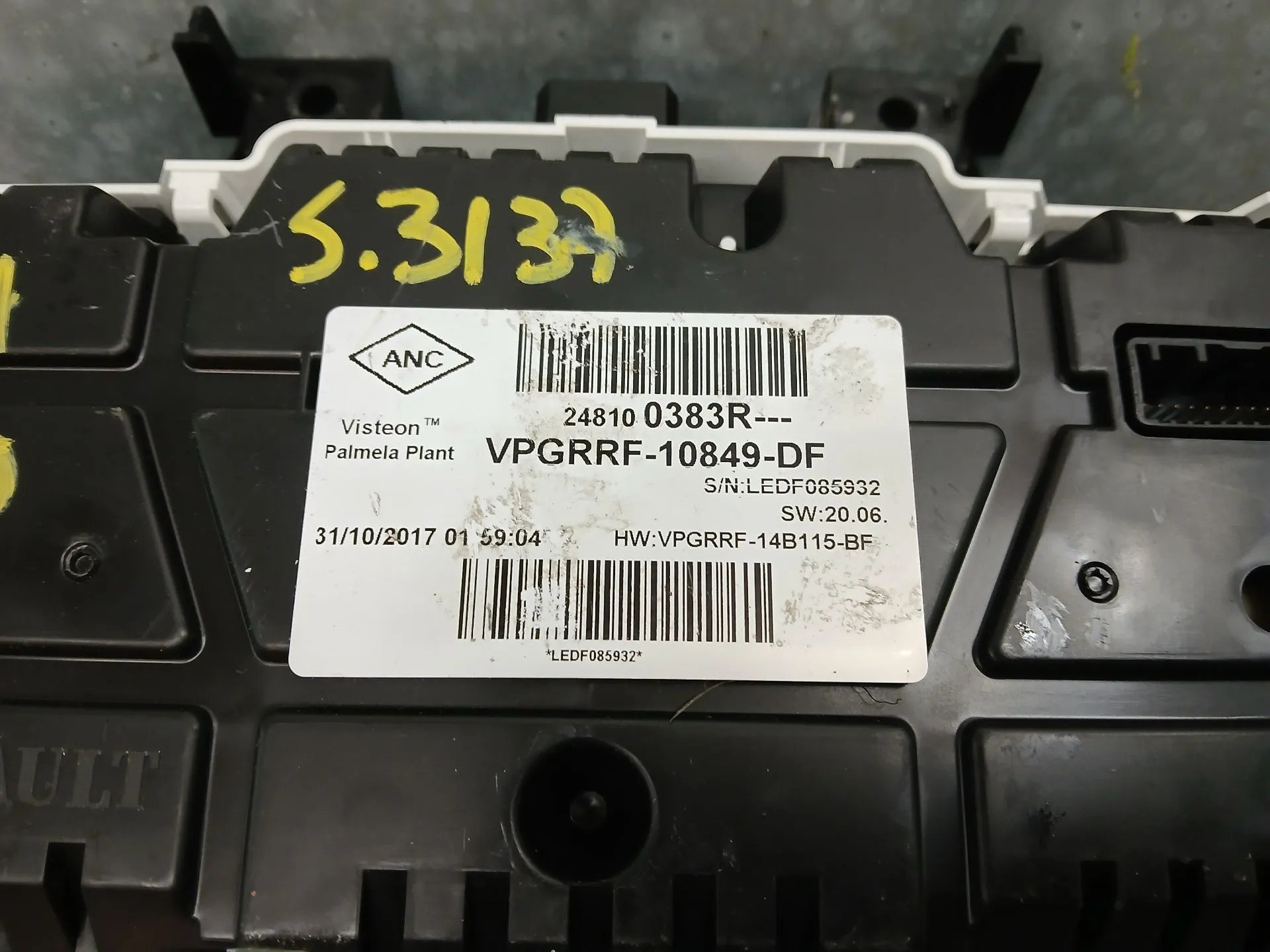 Quadrante / painel de instrumentos RENAULT Clio IV (BH_) Imagem-6