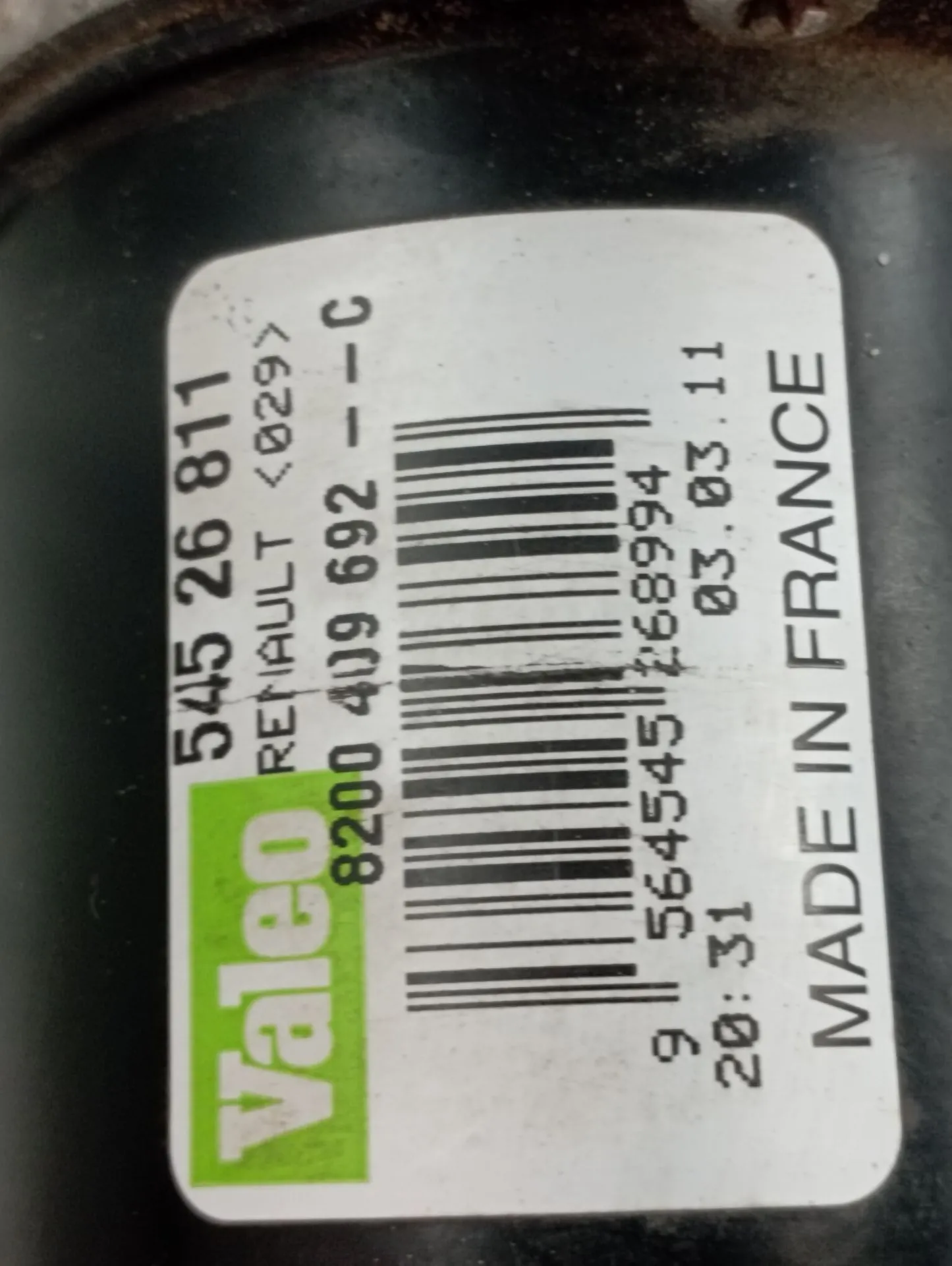 Motor limpa vidros frente RENAULT Kangoo (KW0/1_) Imagem-2