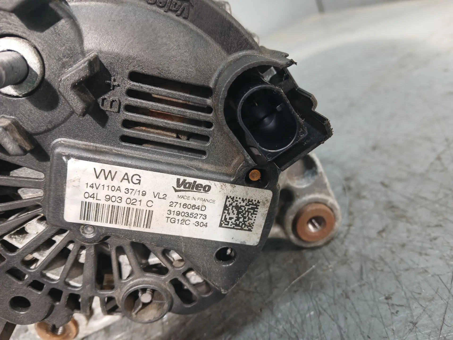 Alternador VOLKSWAGEN Polo (AW1) Imagem-3