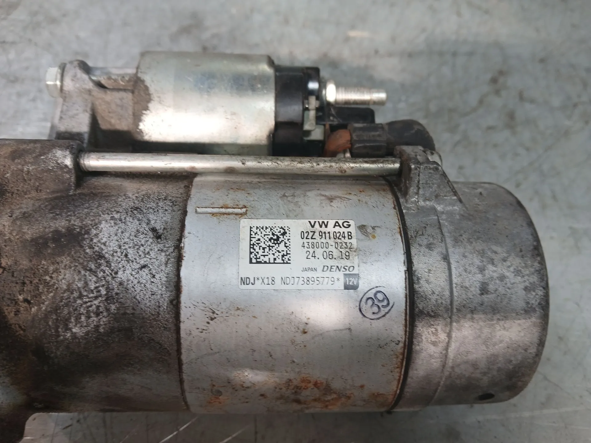 Motor de arranque VOLKSWAGEN Polo (AW1) Imagem-3