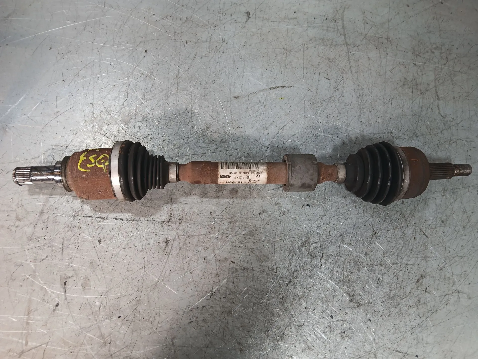 Transmission avant gauche RENAULT Megane IV (B9A/M_)