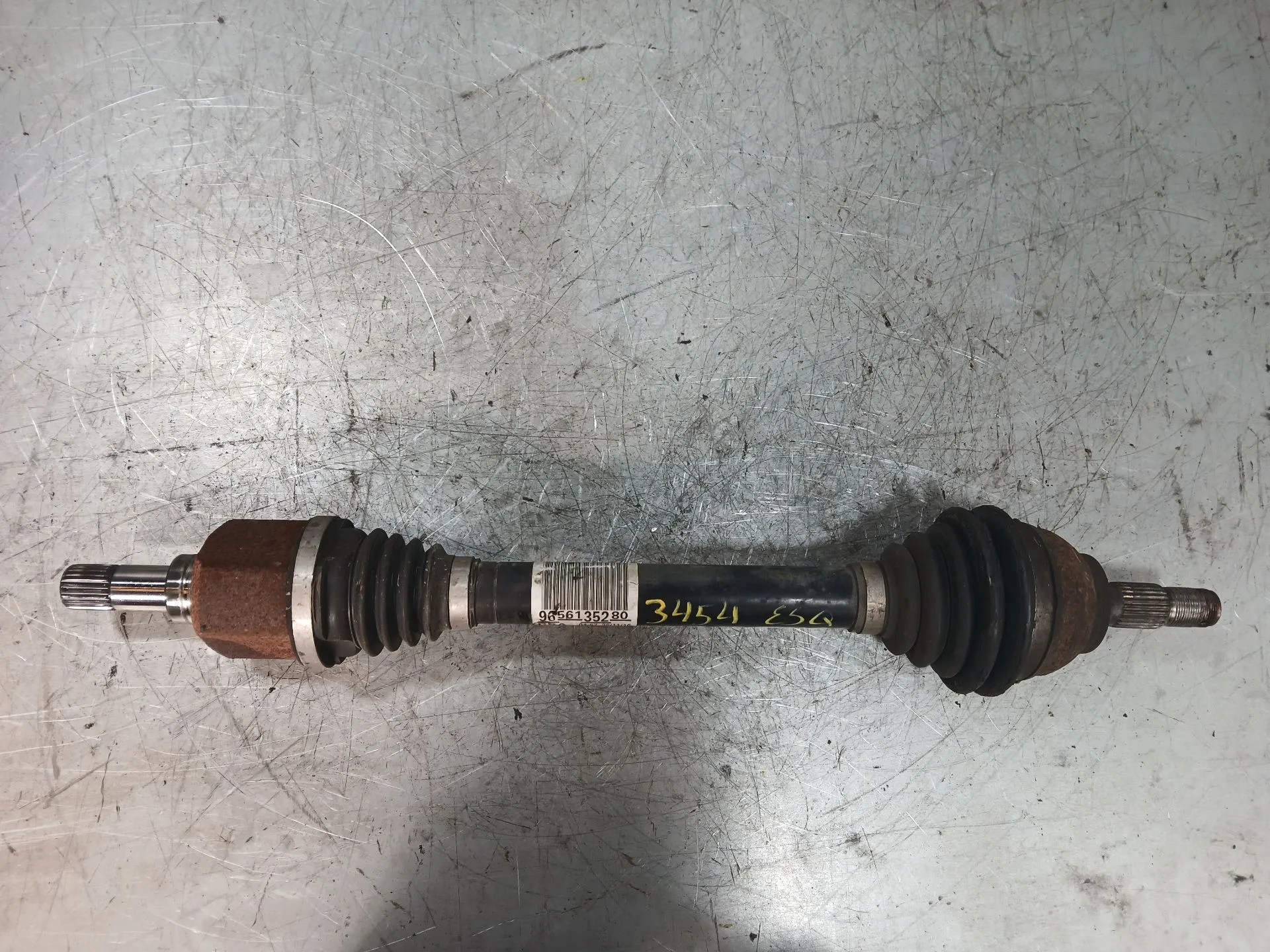 Left front driveshaft PEUGEOT 208