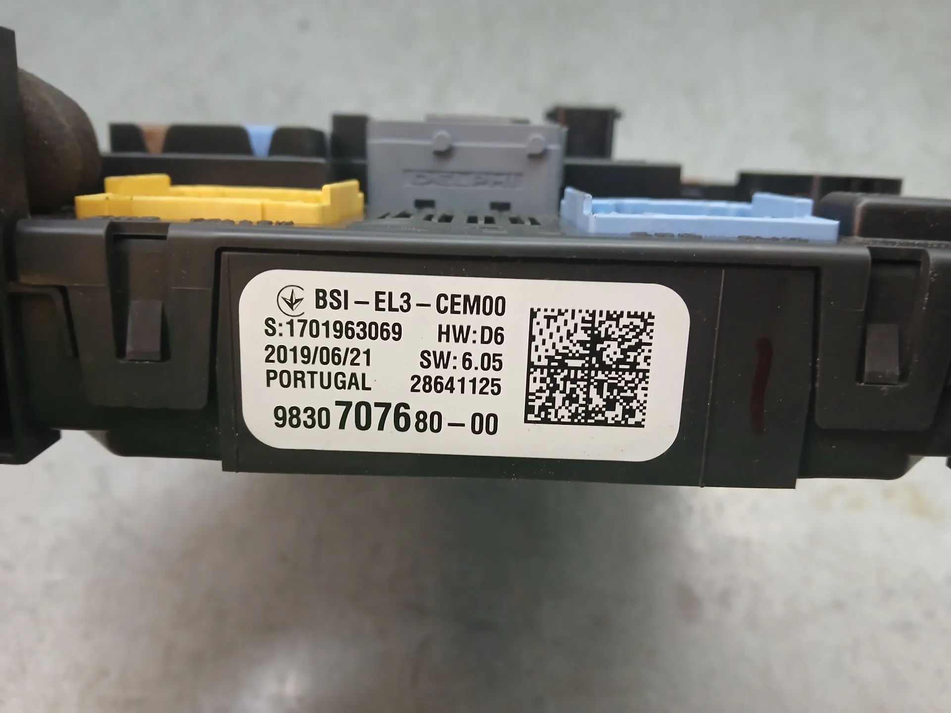 Fuse box / SAM / BSI PEUGEOT Partner (K9) Imagem-2