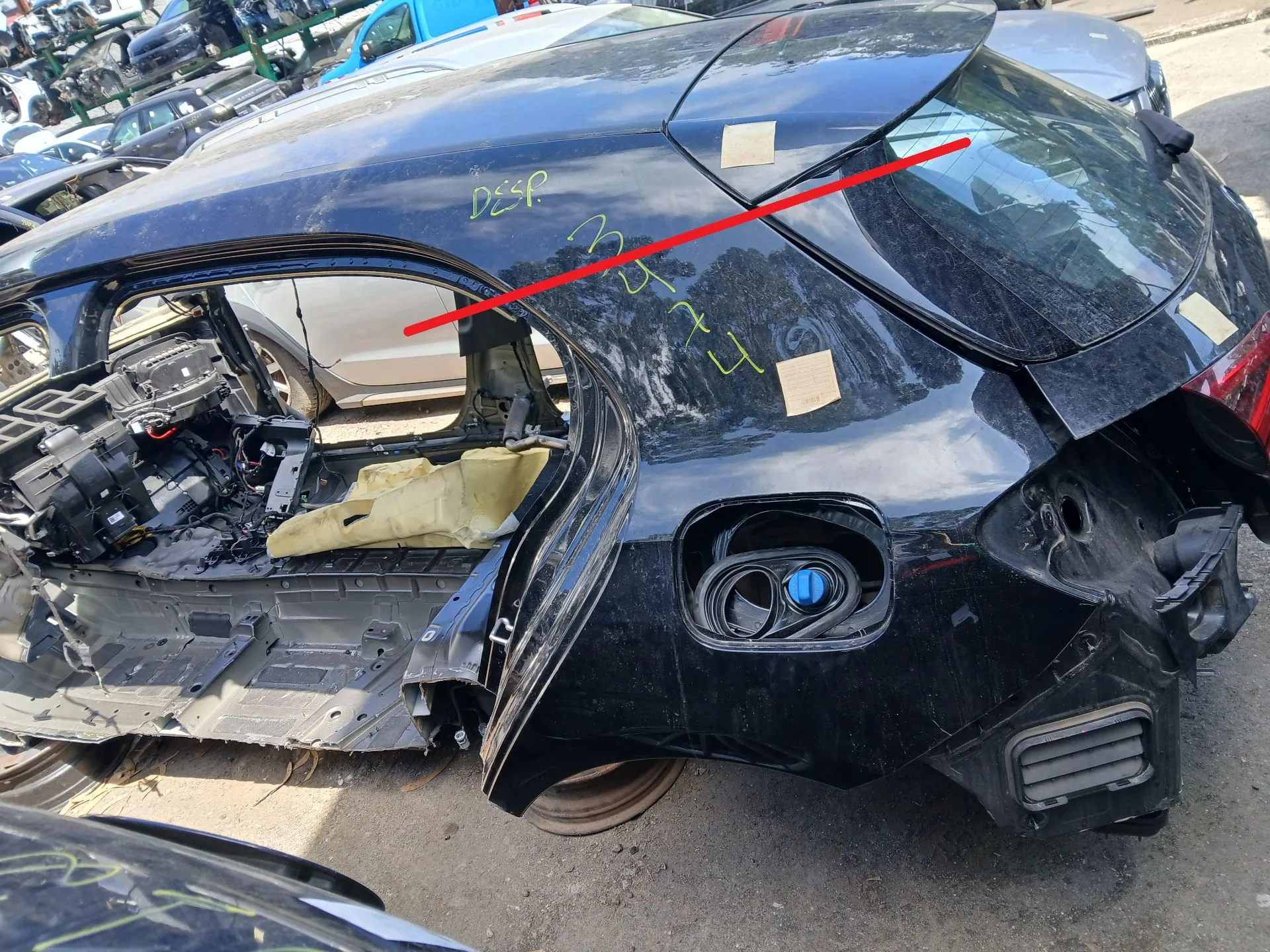 Panel Trasero Izquierdo MERCEDES-BENZ Classe A (W177)