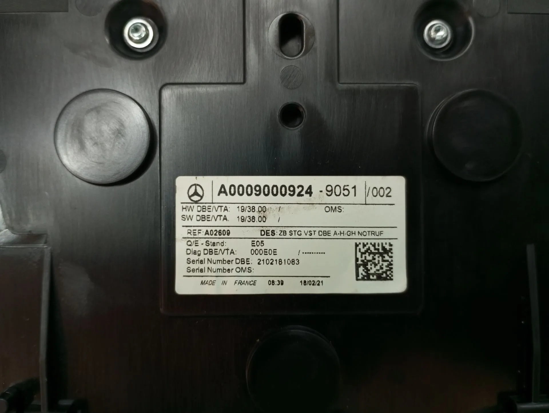 Plafonier frente MERCEDES-BENZ Classe A (W177) Imagem-4