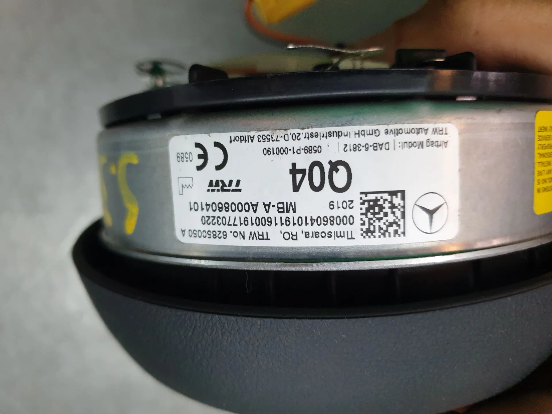 Airbag du Volant MERCEDES-BENZ Classe A (W177) Imagem-4