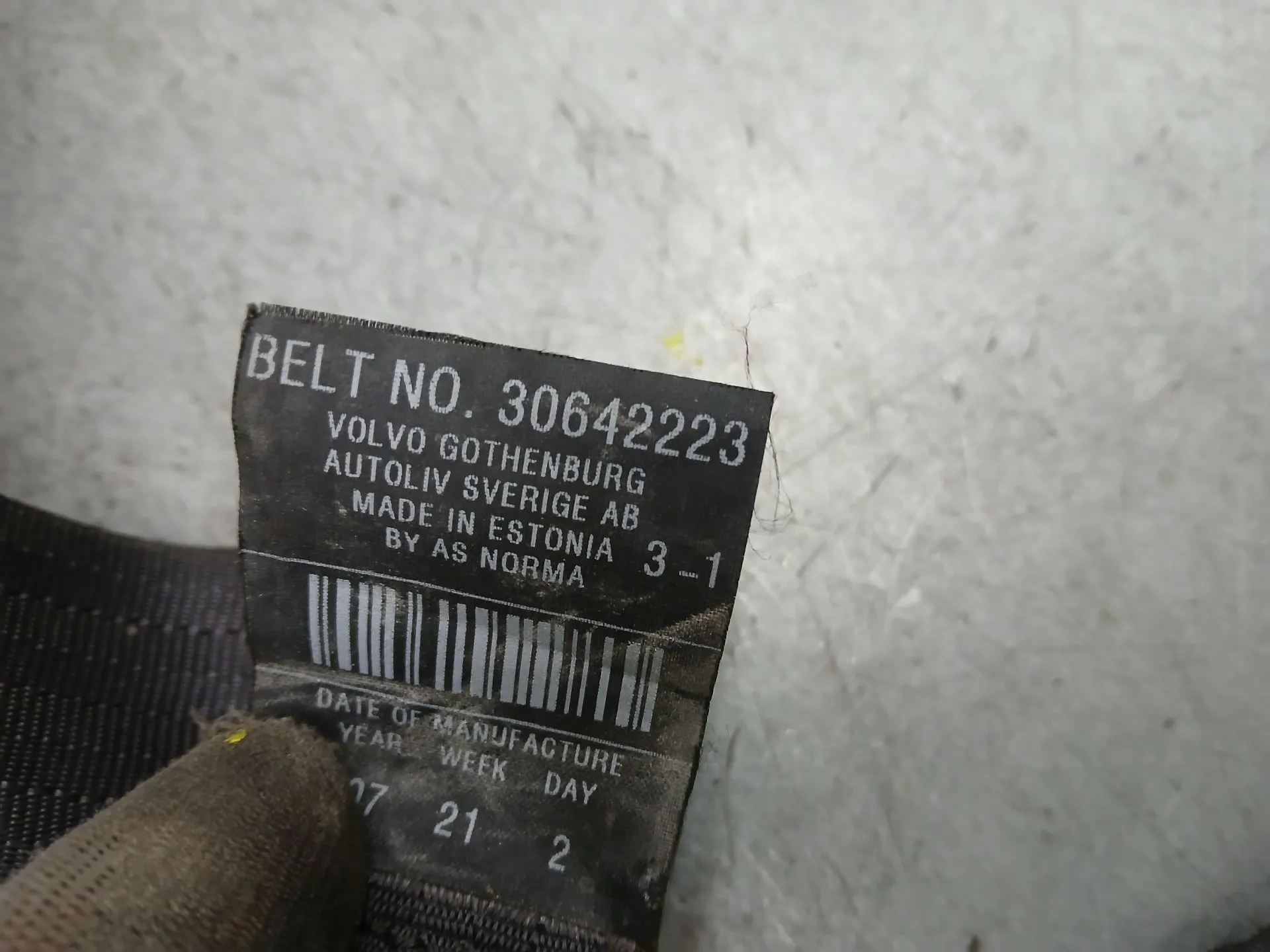 Kit de Airbags VOLVO C30 Imagem-8