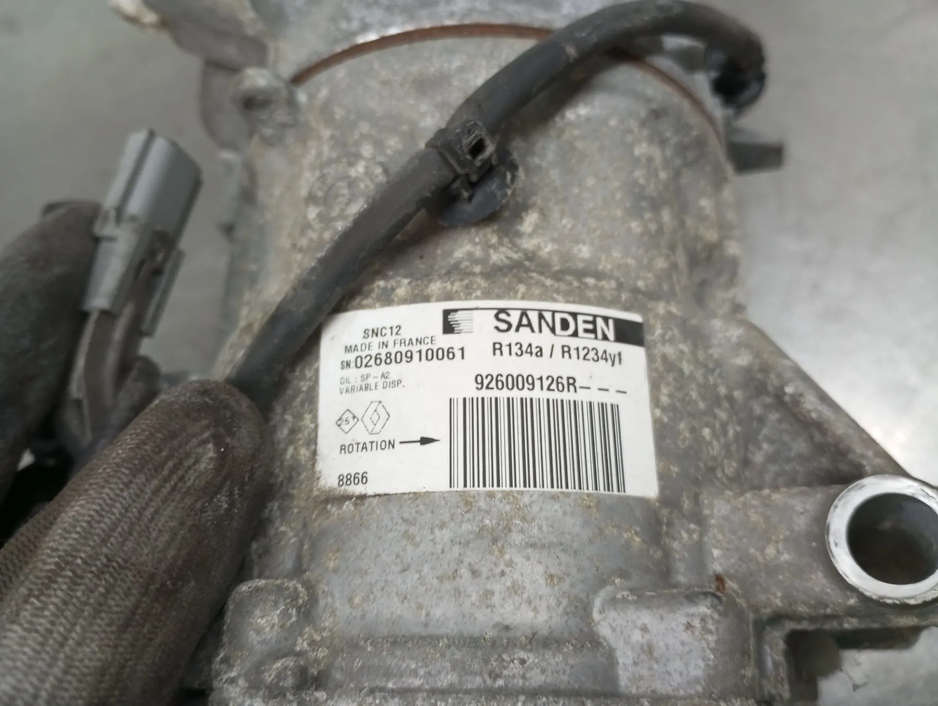 Compressor AC RENAULT Clio V (BF_) Imagem-3