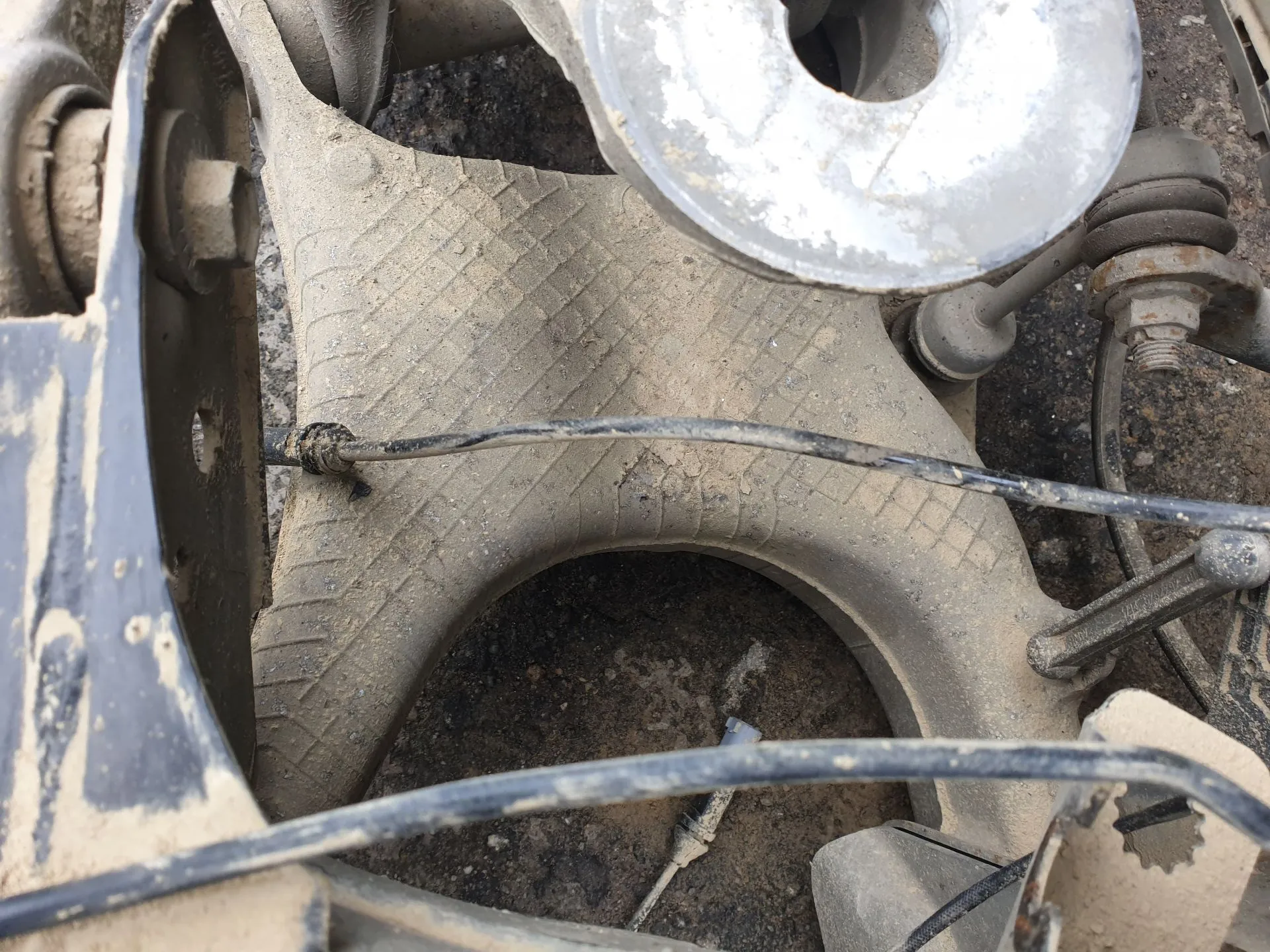 Braccio di sospensione posteriore destro BMW X5 (E70)