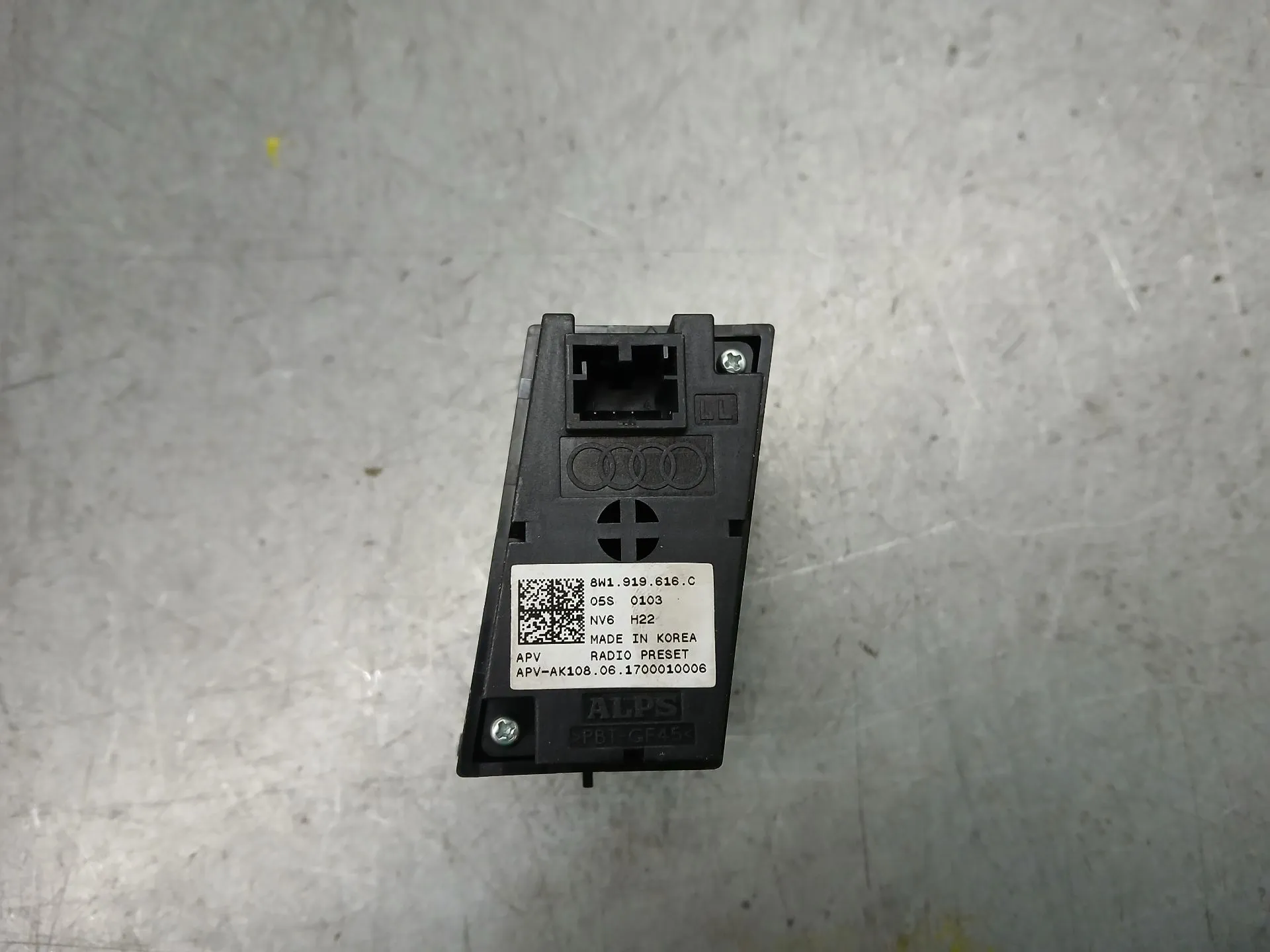 Comando / botão / interruptor multifunções AUDI A4 (8W2, 8WC, B9) Imagem-3