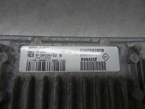 Centralina motor / ECU RENAULT Clio III (BR0/1, CR0/1) Imagem-2