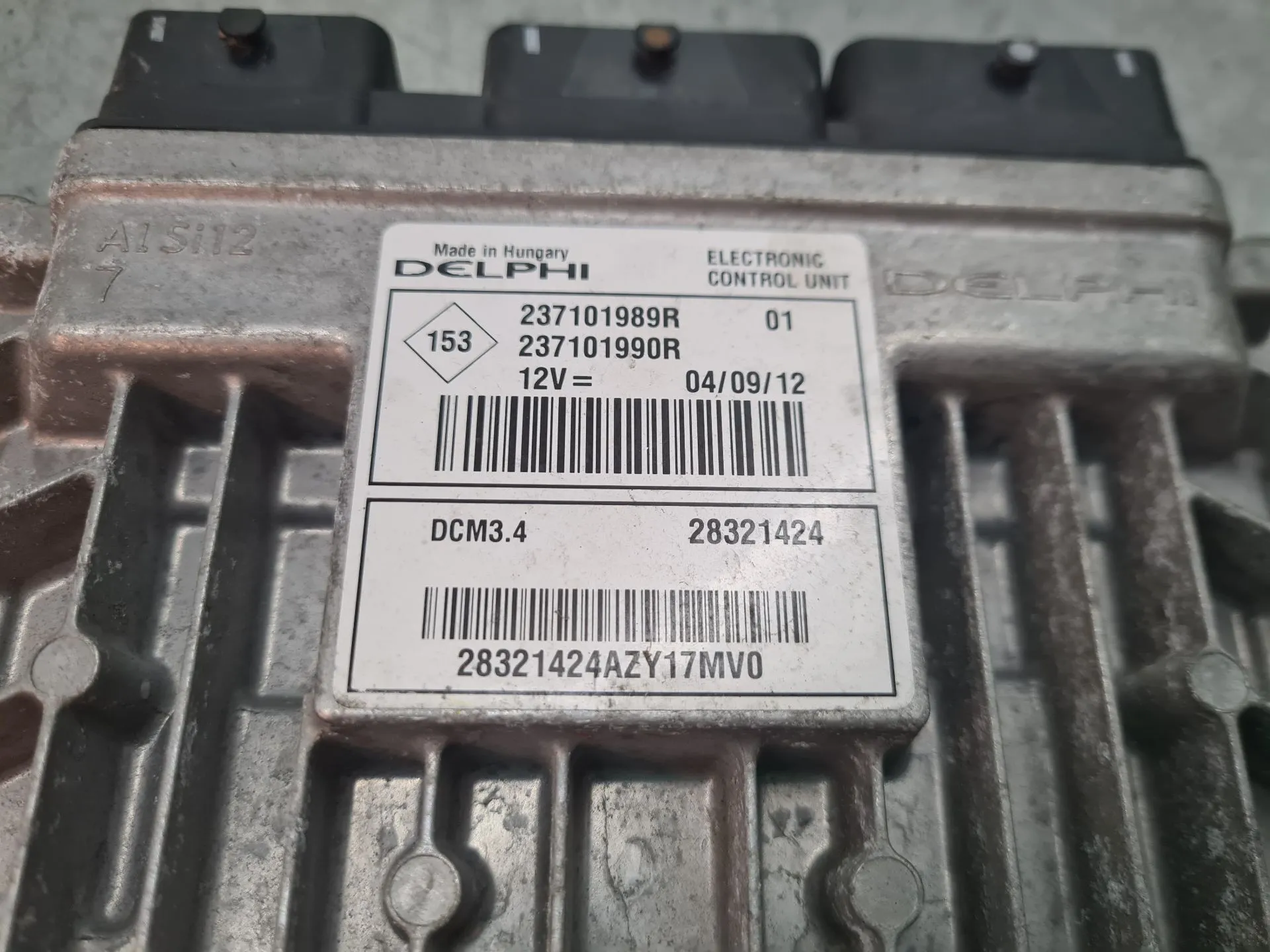 Centralita motor / ECU RENAULT Clio III (BR0/1, CR0/1) Imagem-3