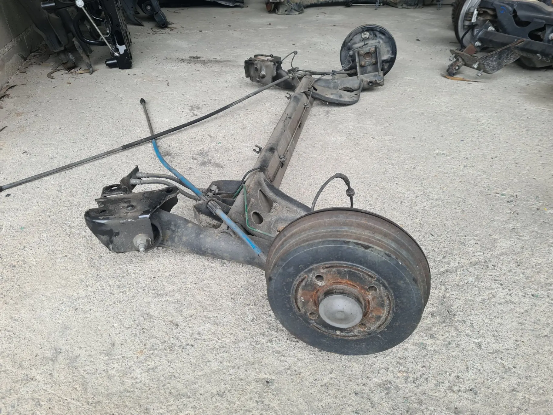 Assale posteriore a tamburo RENAULT Clio III (BR0/1, CR0/1) Imagem-2