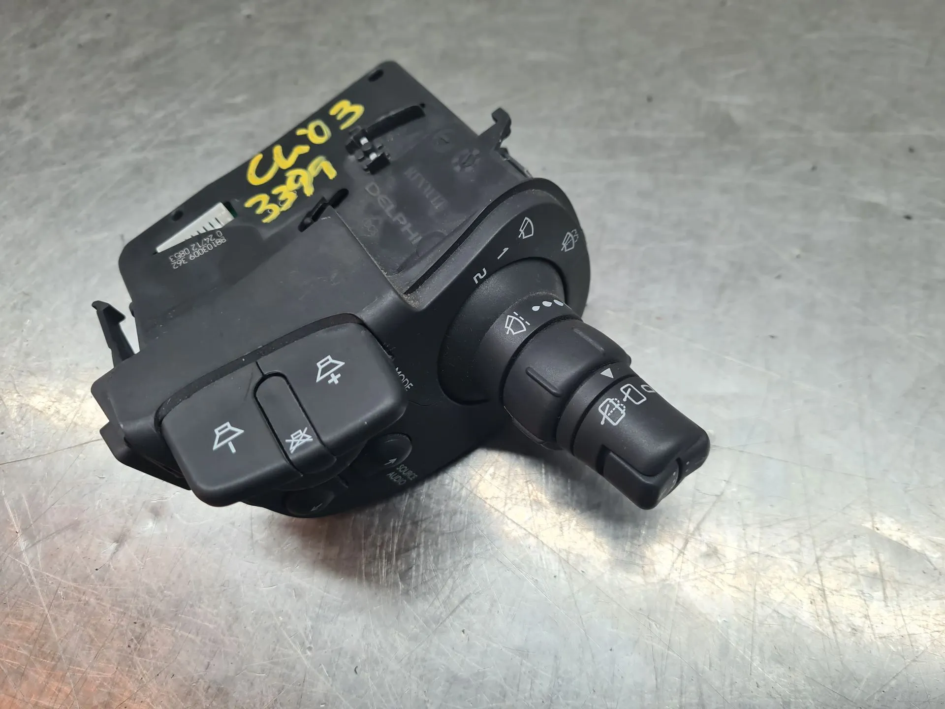 Wiper control stalk RENAULT Clio III (BR0/1, CR0/1) Imagem-1