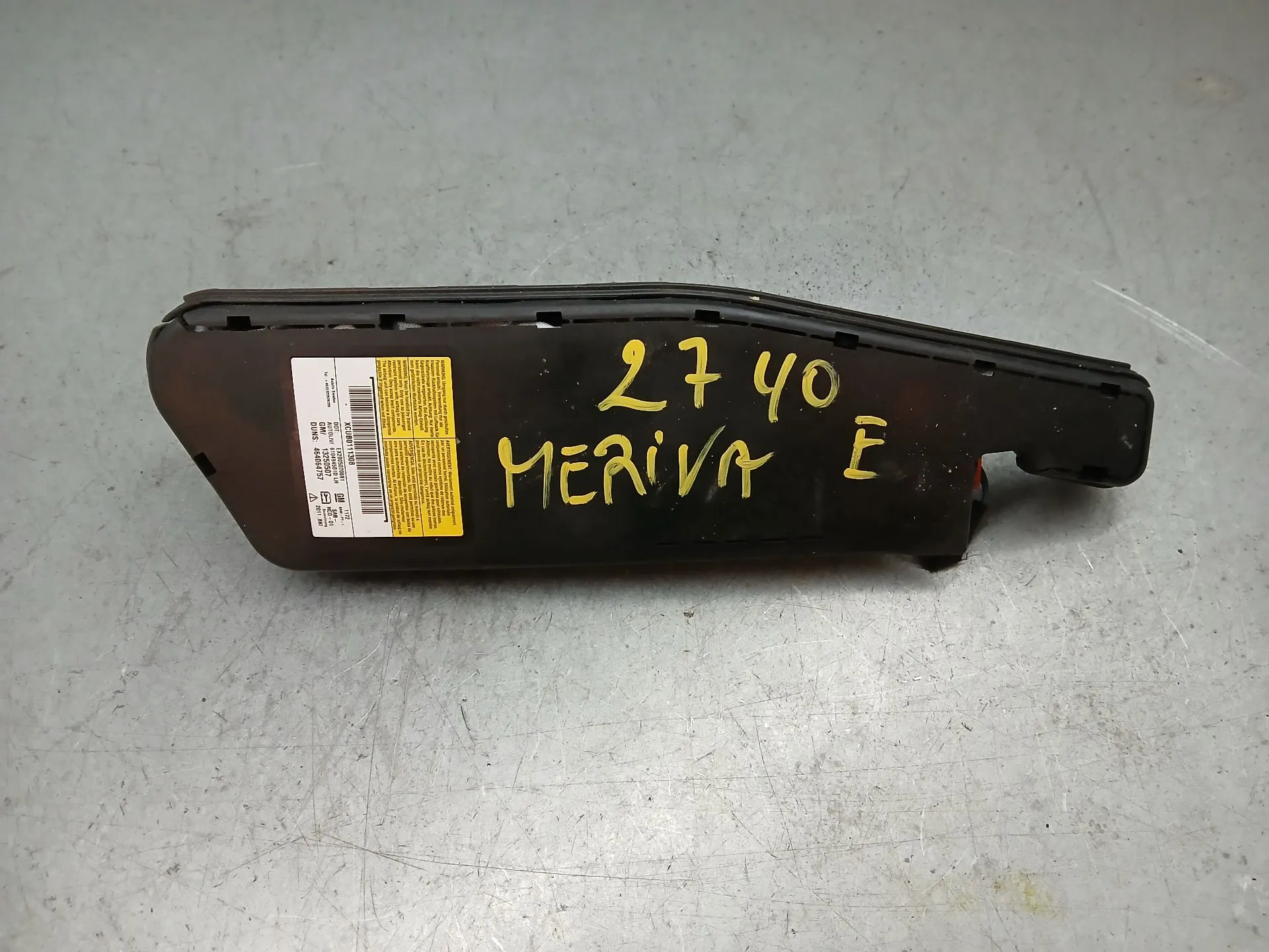 Airbag Guache OPEL Meriva B