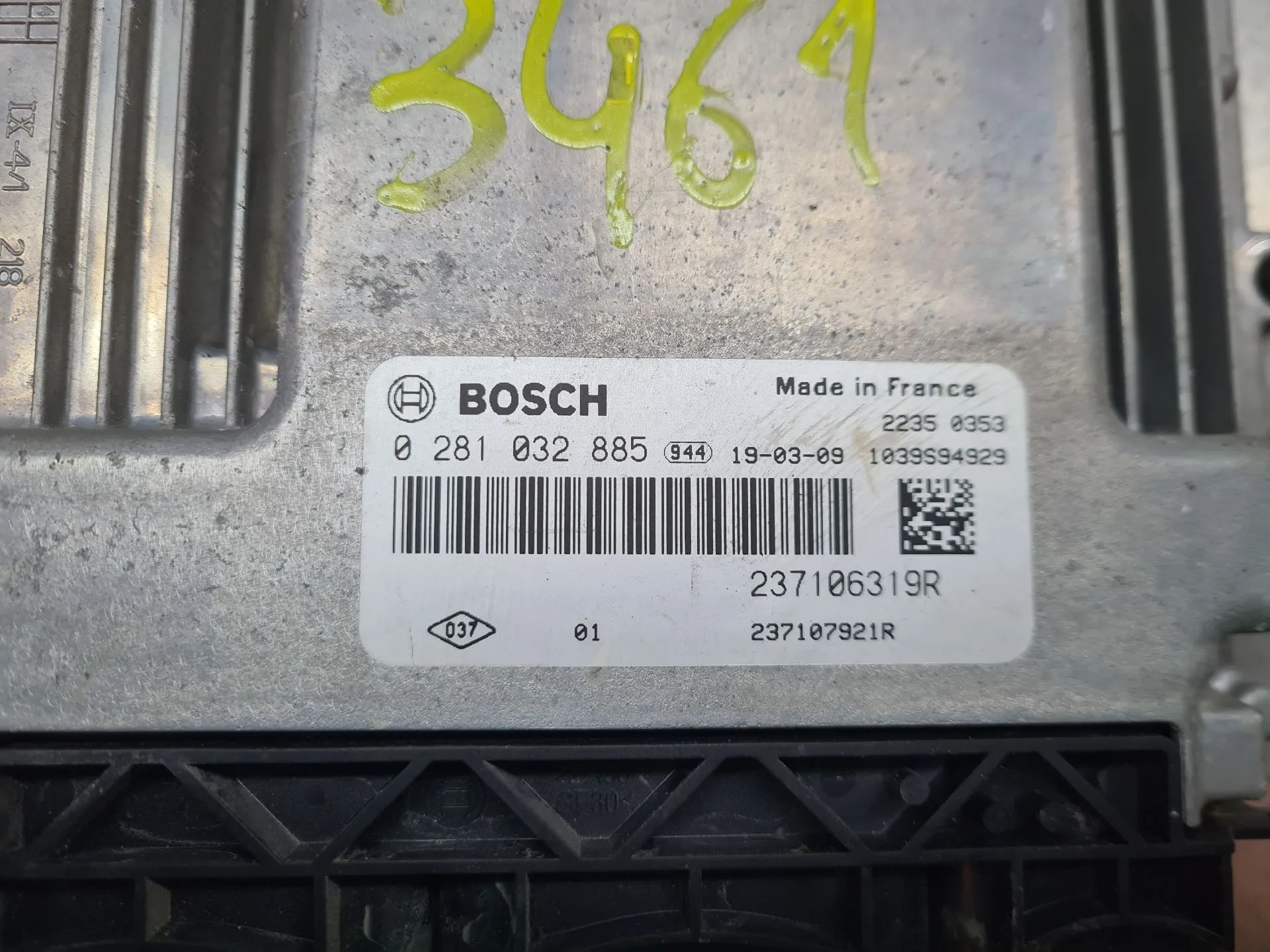 Centralina motor / ECU RENAULT Kangoo Express (FW0/1_) Imagem-3