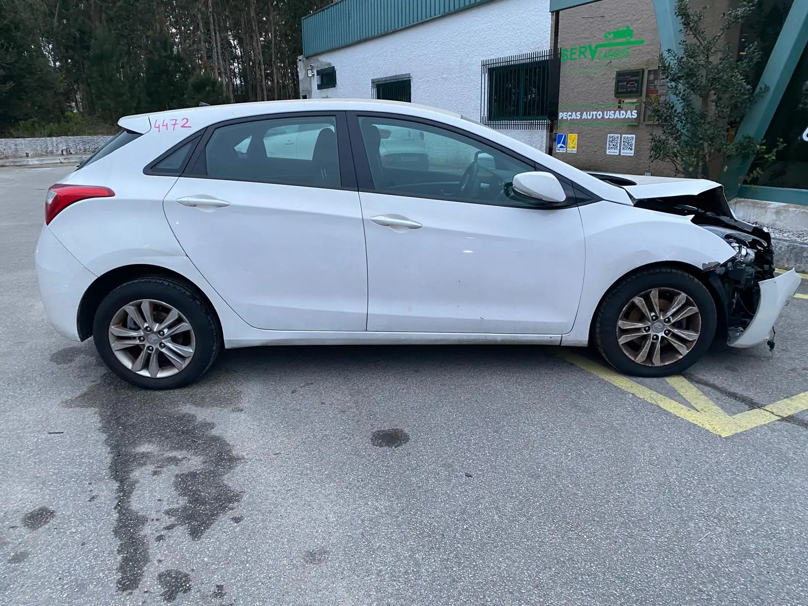 Alzavetro anteriore destro HYUNDAI i30 (GD)