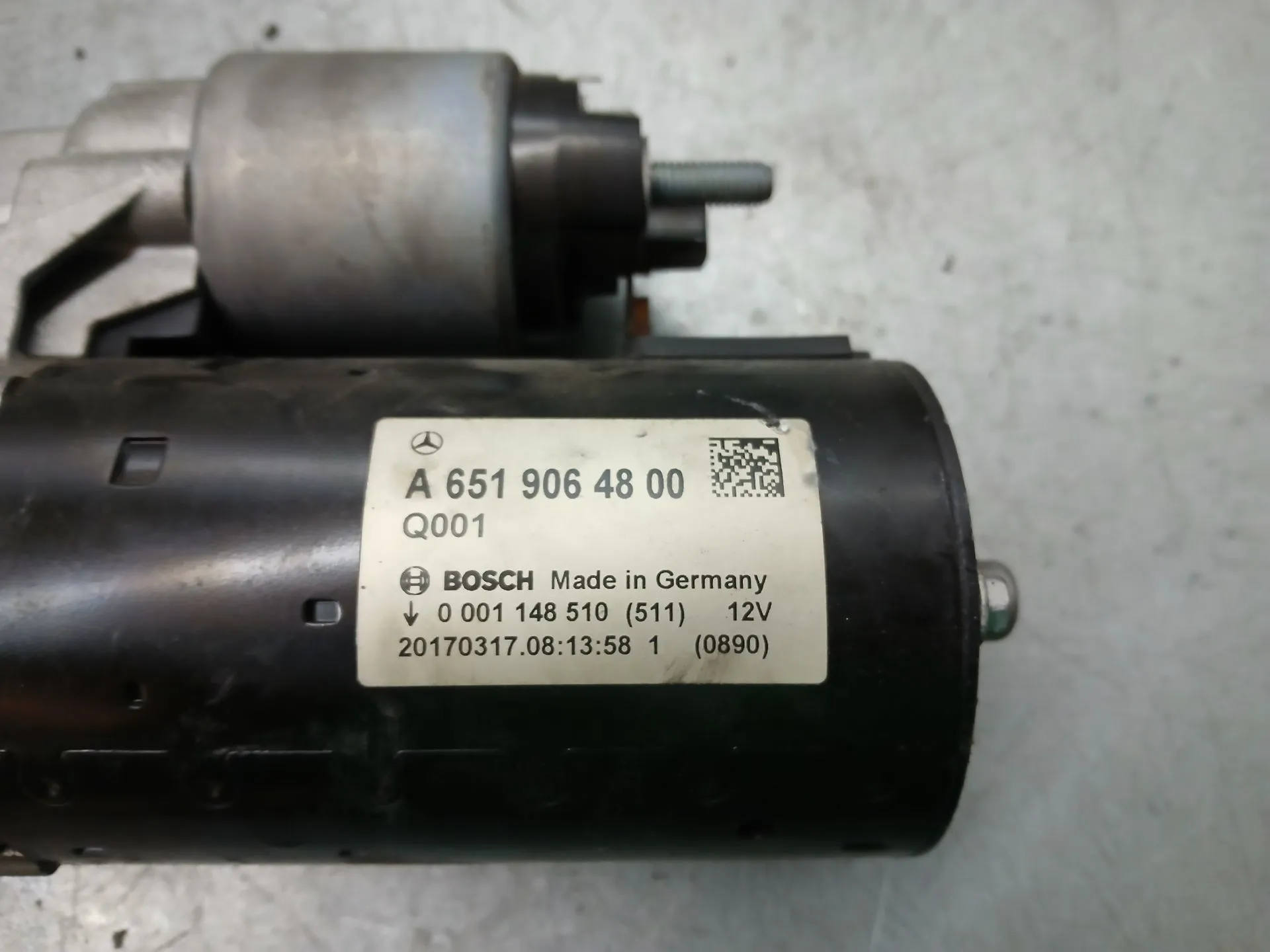 Motor de arranque MERCEDES-BENZ Classe C Coupé (C205) Imagem-5