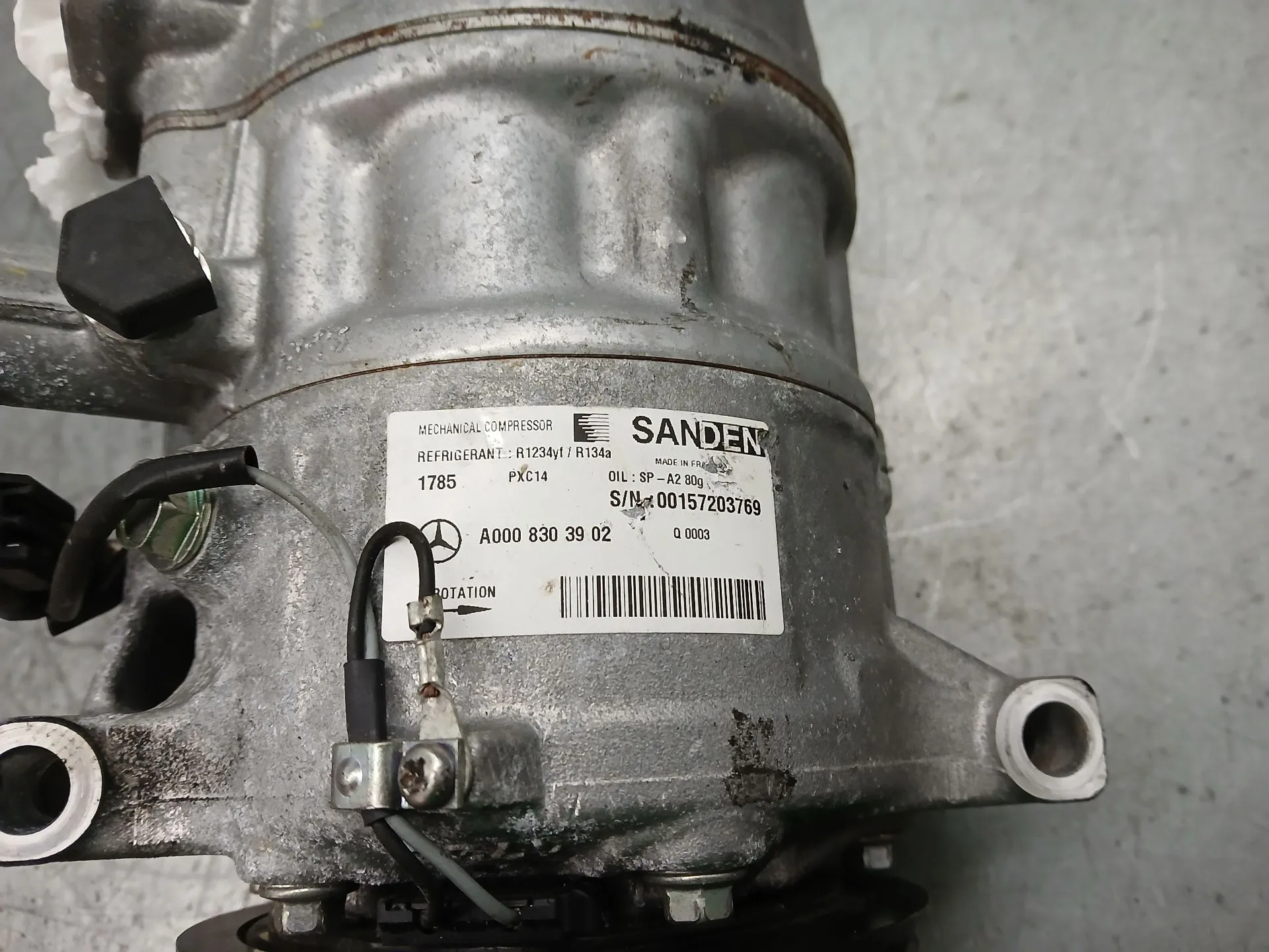 Compresseur AC MERCEDES-BENZ Classe C Coupé (C205) Imagem-4