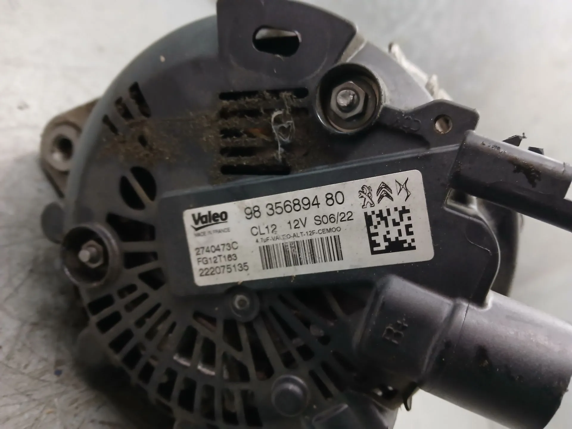 Alternador OPEL Corsa F Imagem-3