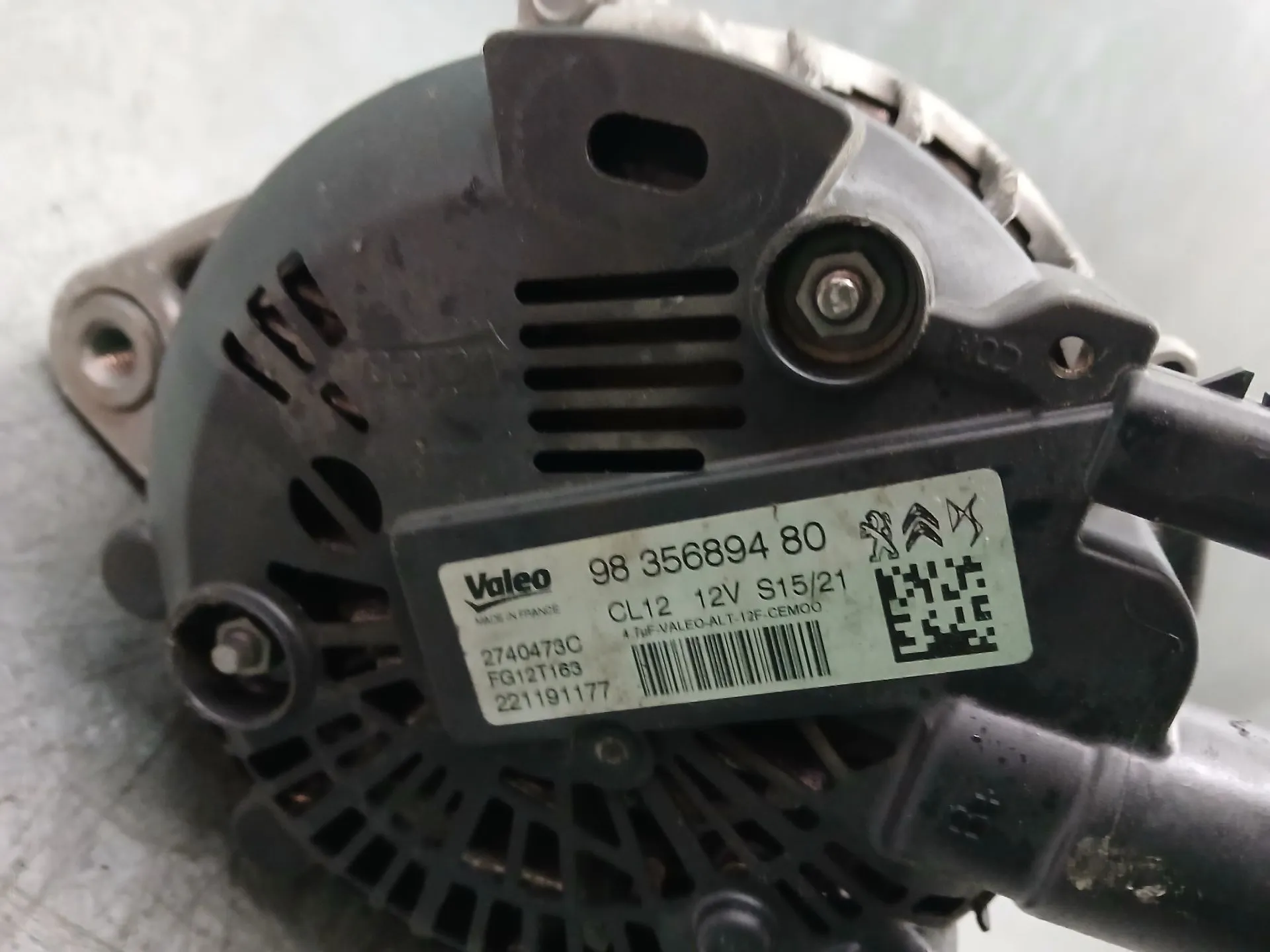 Alternador OPEL Corsa F Imagem-3