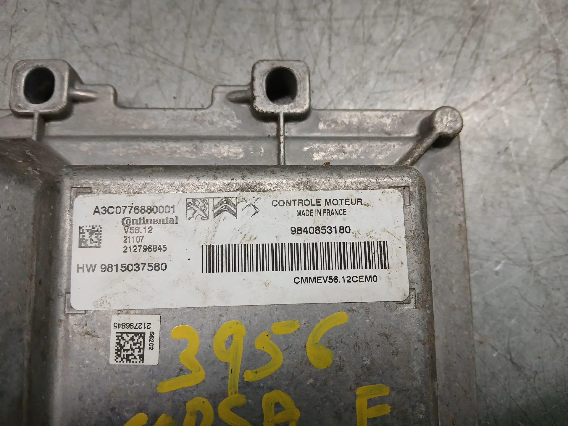 Centralina motor / ECU OPEL Corsa F Imagem-3