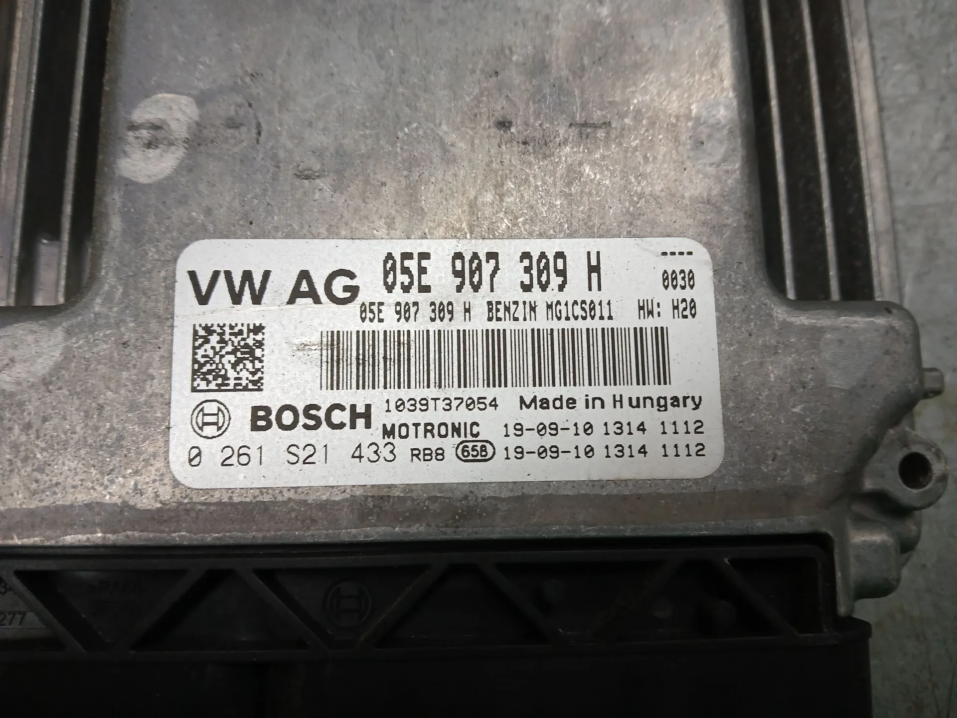 Engine control unit / ECU AUDI A3 (8V1, 8VK) Imagem-3