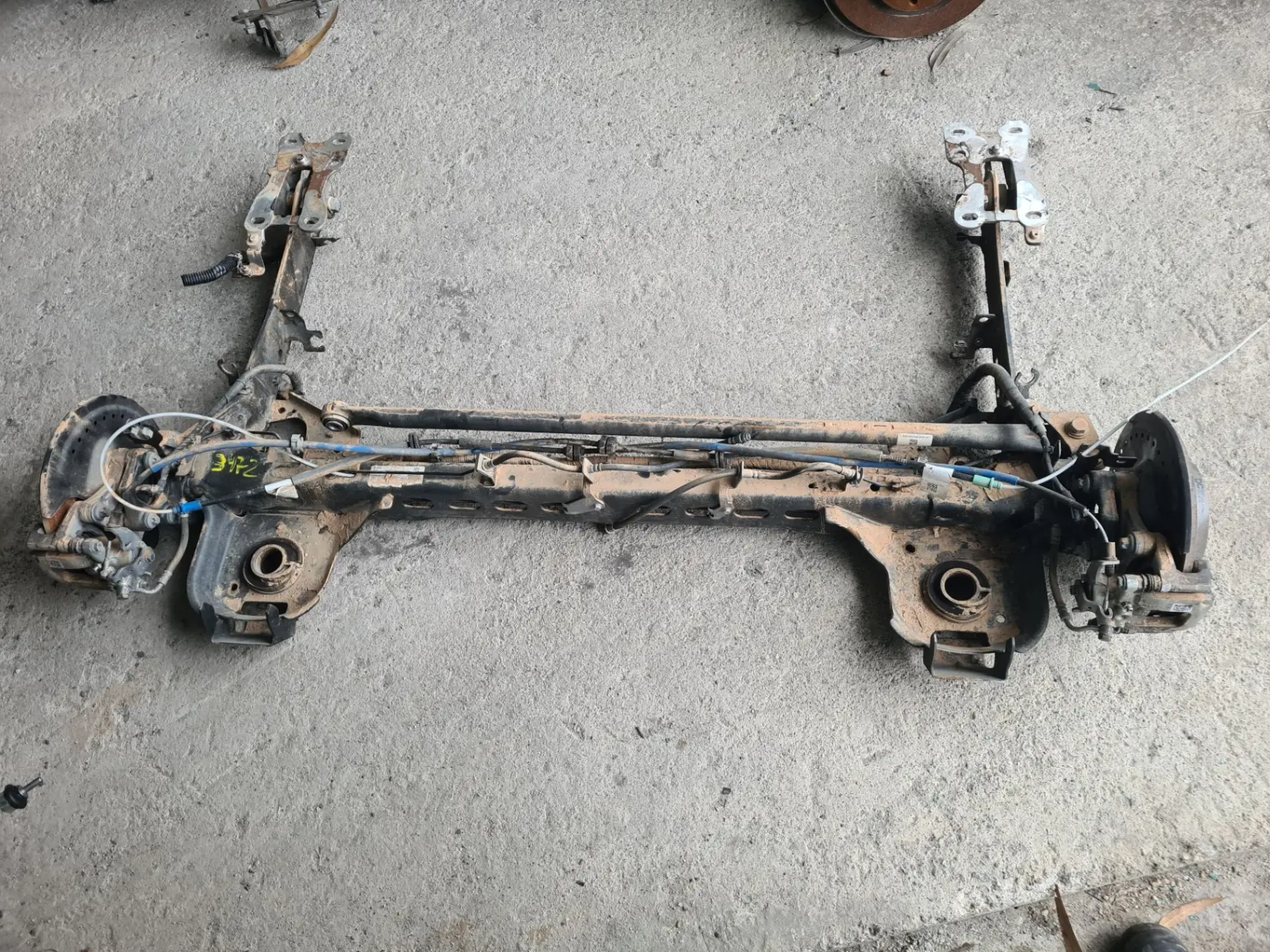 Rear axle with discs RENAULT Kangoo III