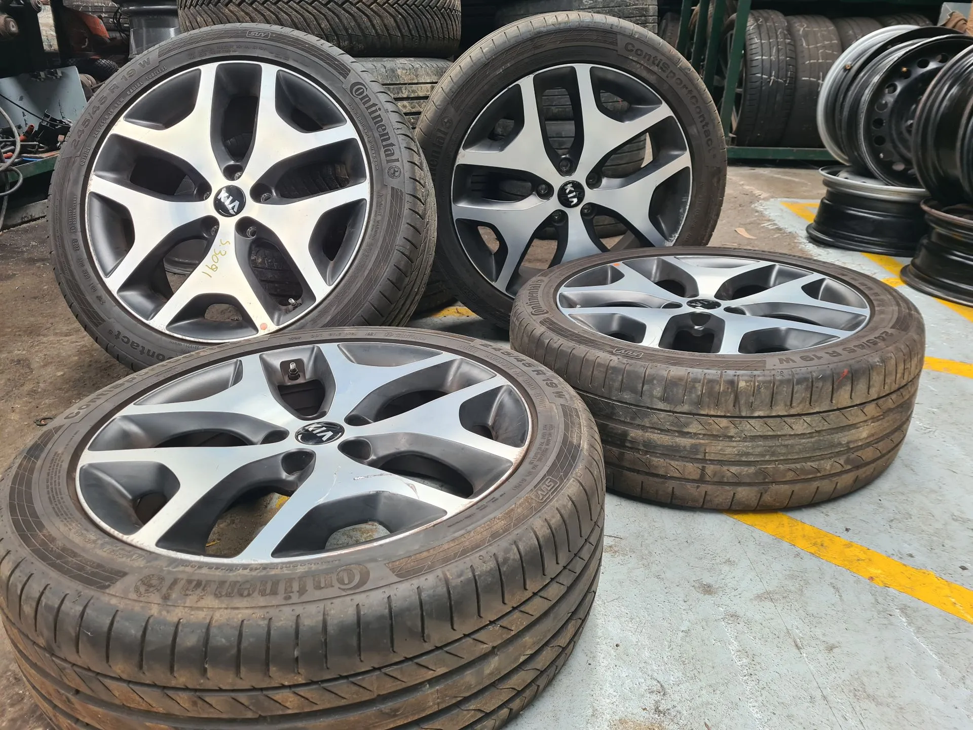 Conjunto Jantes Especiais KIA Sportage (QL)