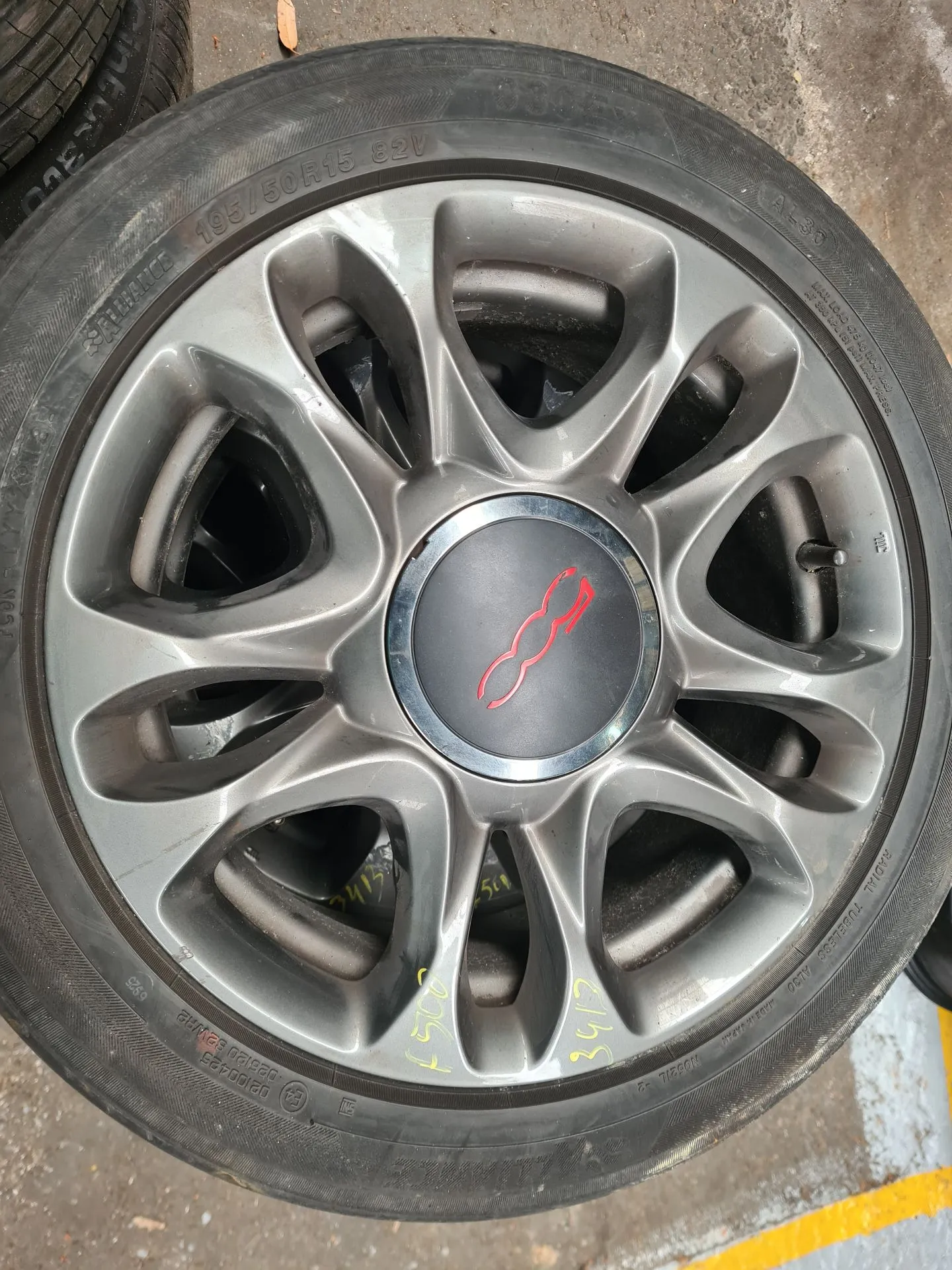 Conjunto Jantes Especiais FIAT 500 (312_) Imagem-0