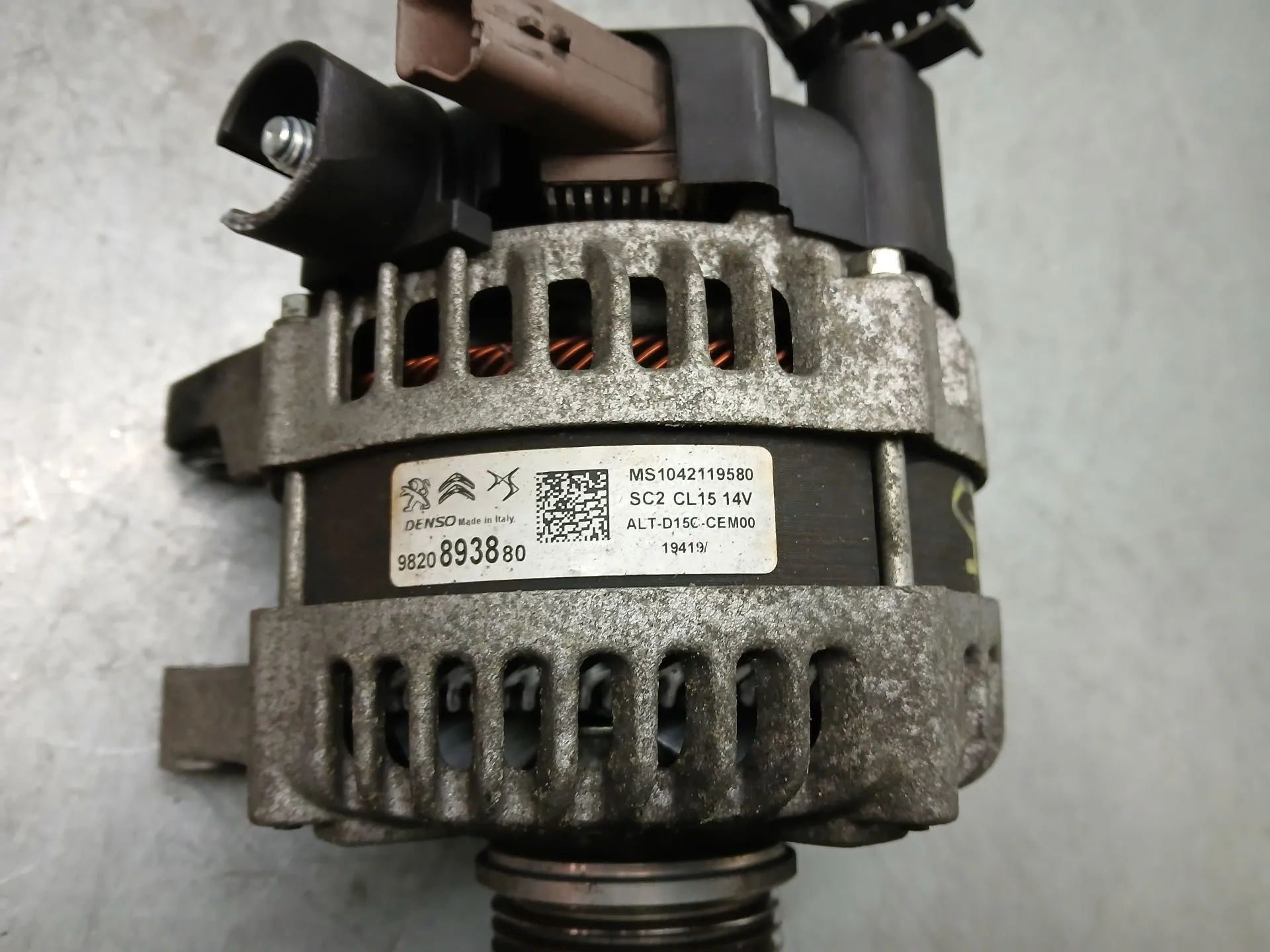 Alternador CITROËN C3 III (SX) Imagem-4